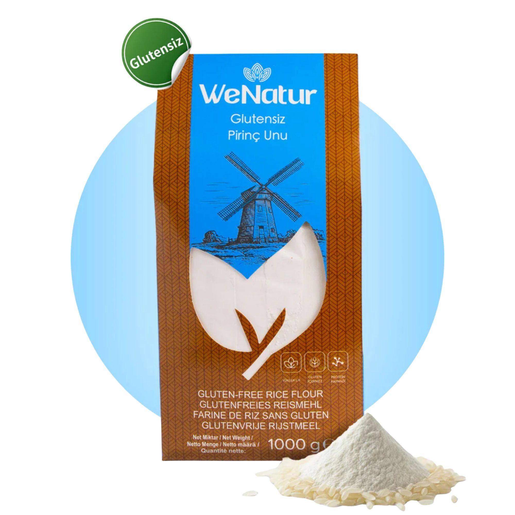 WeNatur Farina di riso senza glutine