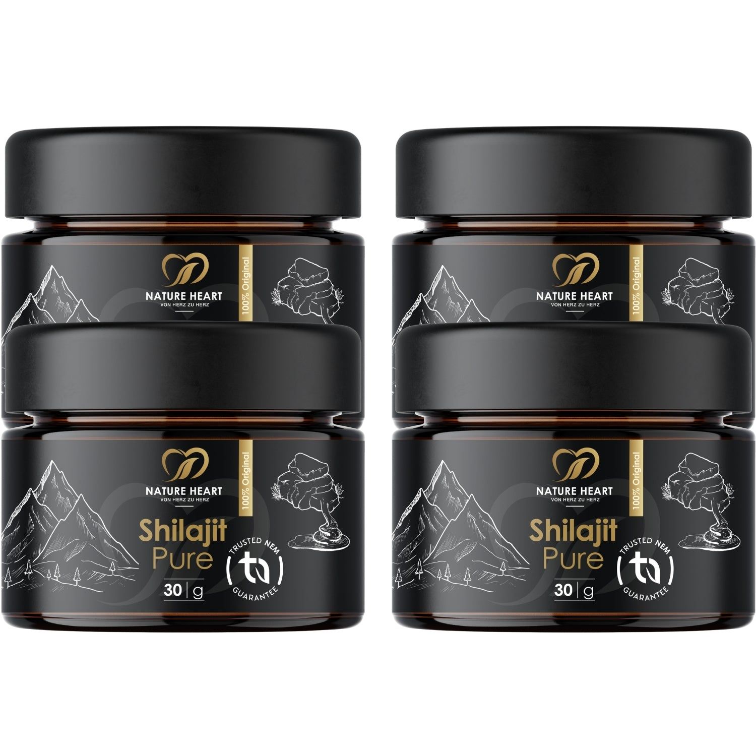 Nature Heart Shilajit Pure (Harz)