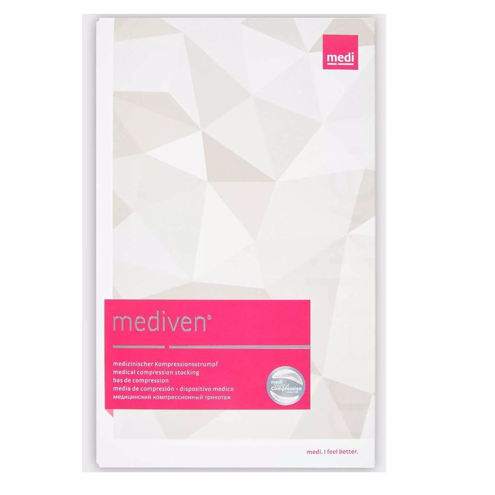 mediven elegance CCL1 AD Kompressionsstrümpfe normal (39-44 cm) mit Trikotabschlussrand