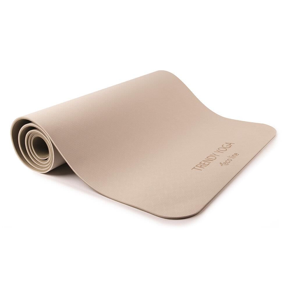 yogabox Eco Yogamatte TPE 2-farbig - beige / braun 180 x 60 0,6 cm 1 St