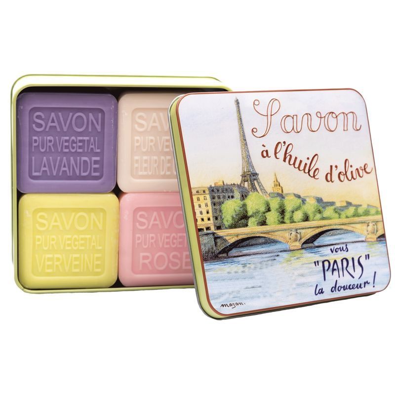 La Savonnerie de Nyons - Metallbox mit Seife - Seine