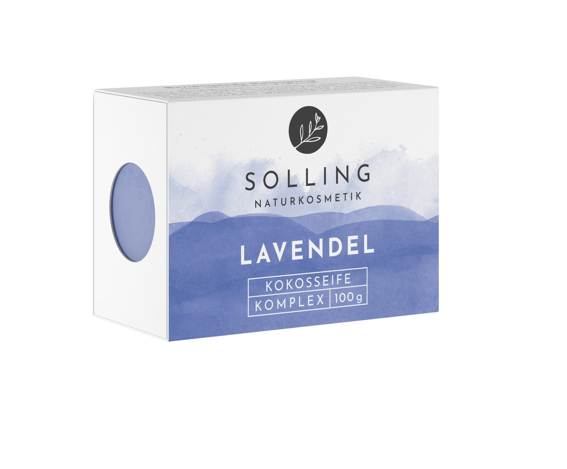 Solling Naturkosmetik Lavendel Kokosseife