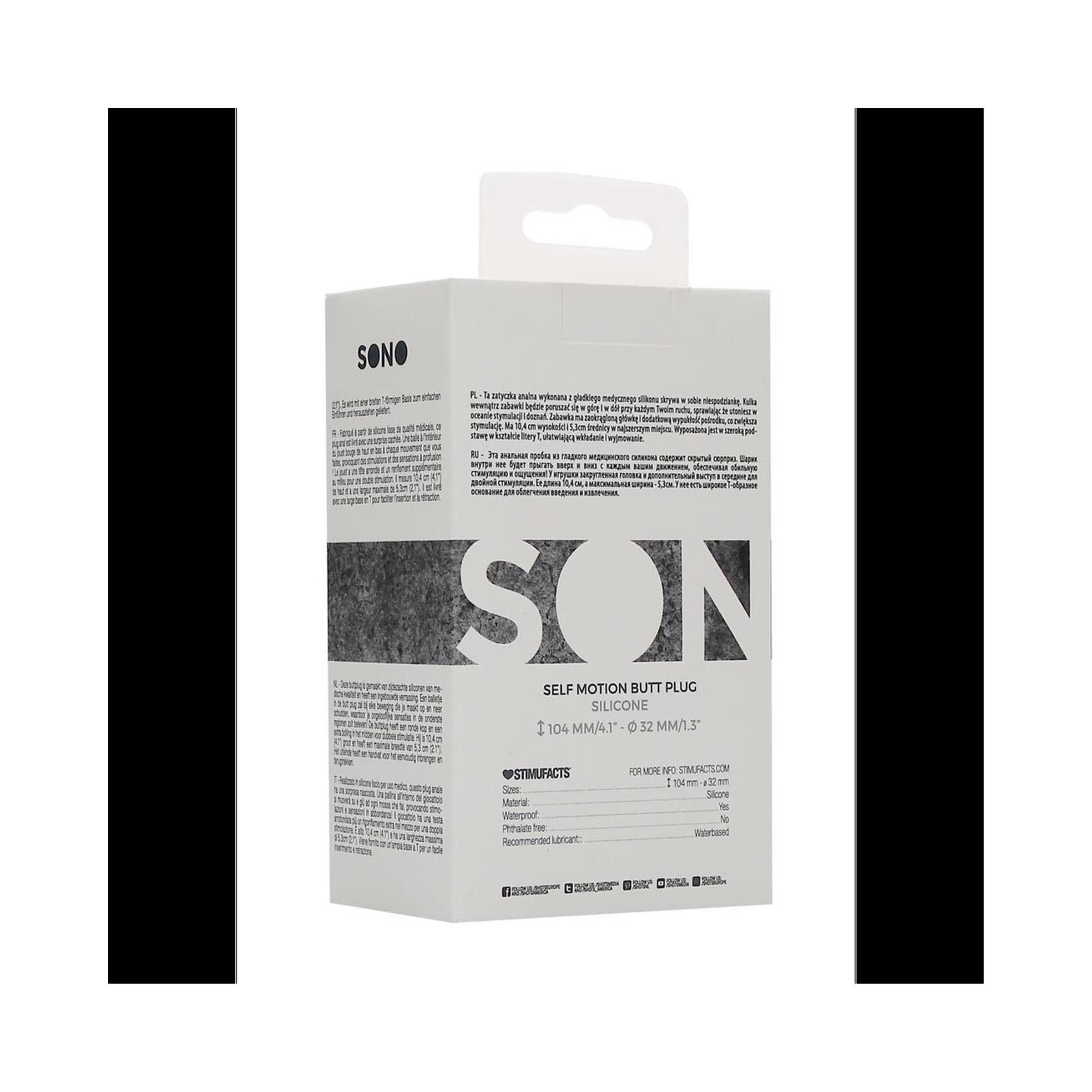 Sono by Shots - No.90 self Penetrating Butt Plug