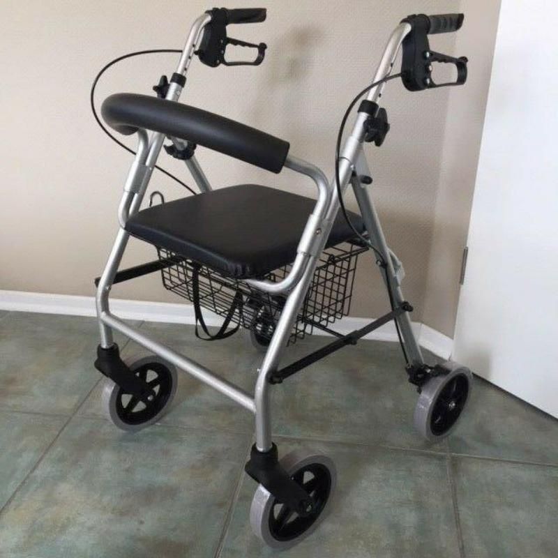 Trendmobil Leichtgewichtrollator LR 56 Rollator mit Korb + Stockhalterung