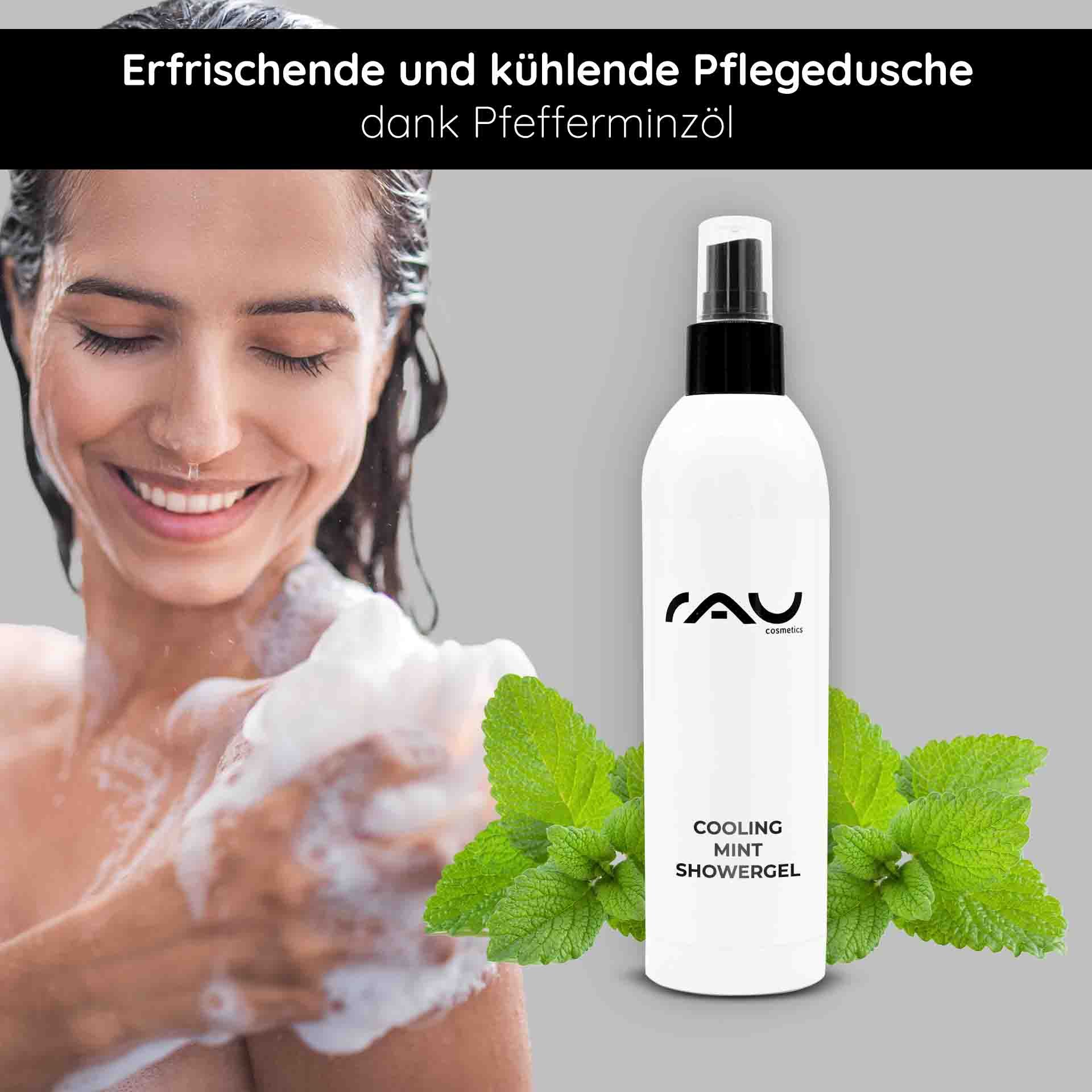 RAU Cosmetics Cooling Mint Showergel