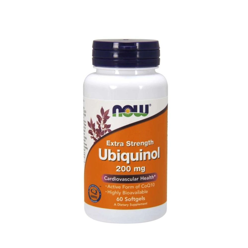 NOW Foods Ubiquinol 60 St Weichkapseln
