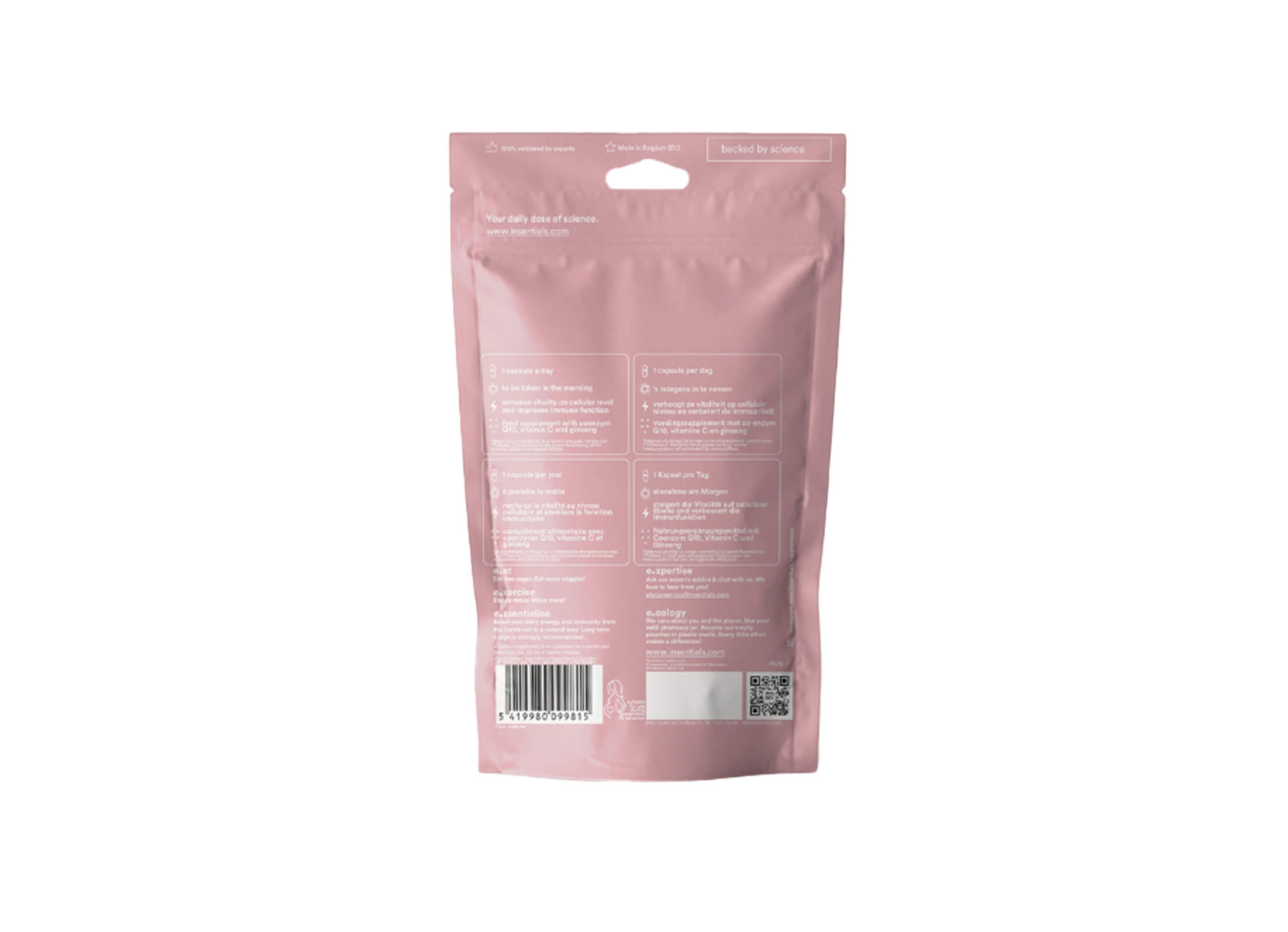 Insentials Energy Boost – Natürliche Unterstützung für Energie & Konzentration – The Tester