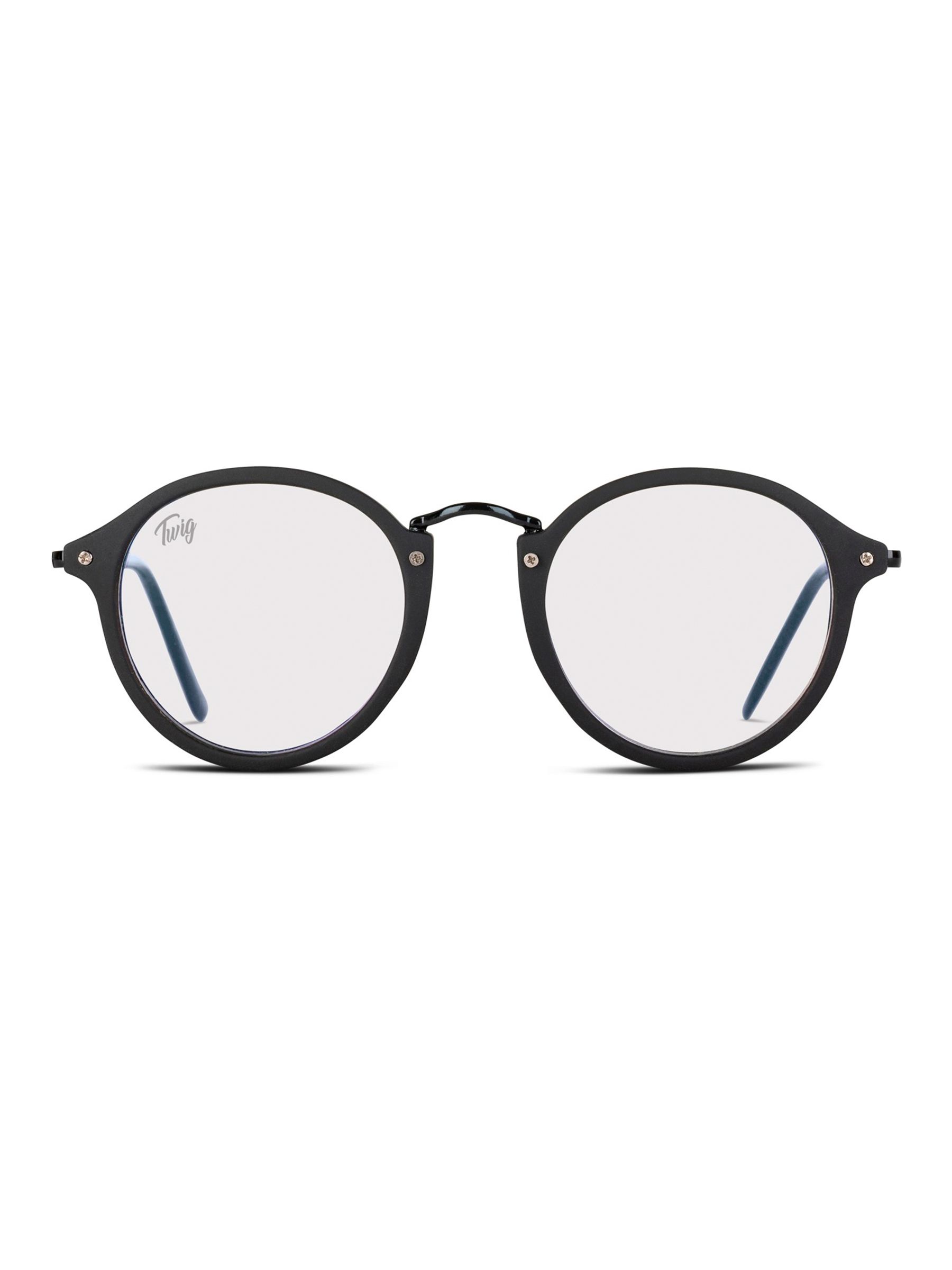 Twig occhiali luce blu da schermo blueblock Linke unisex Midnight Black
