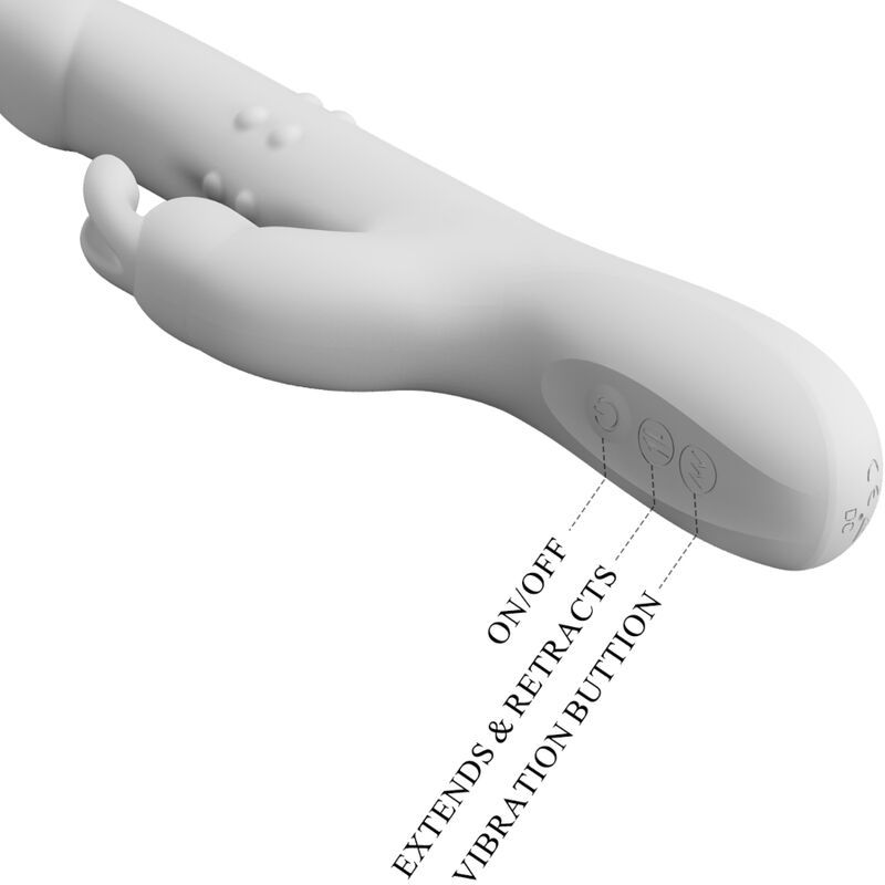 Pretty Love - Reese - Rabbit-Vibrator mit Rotation