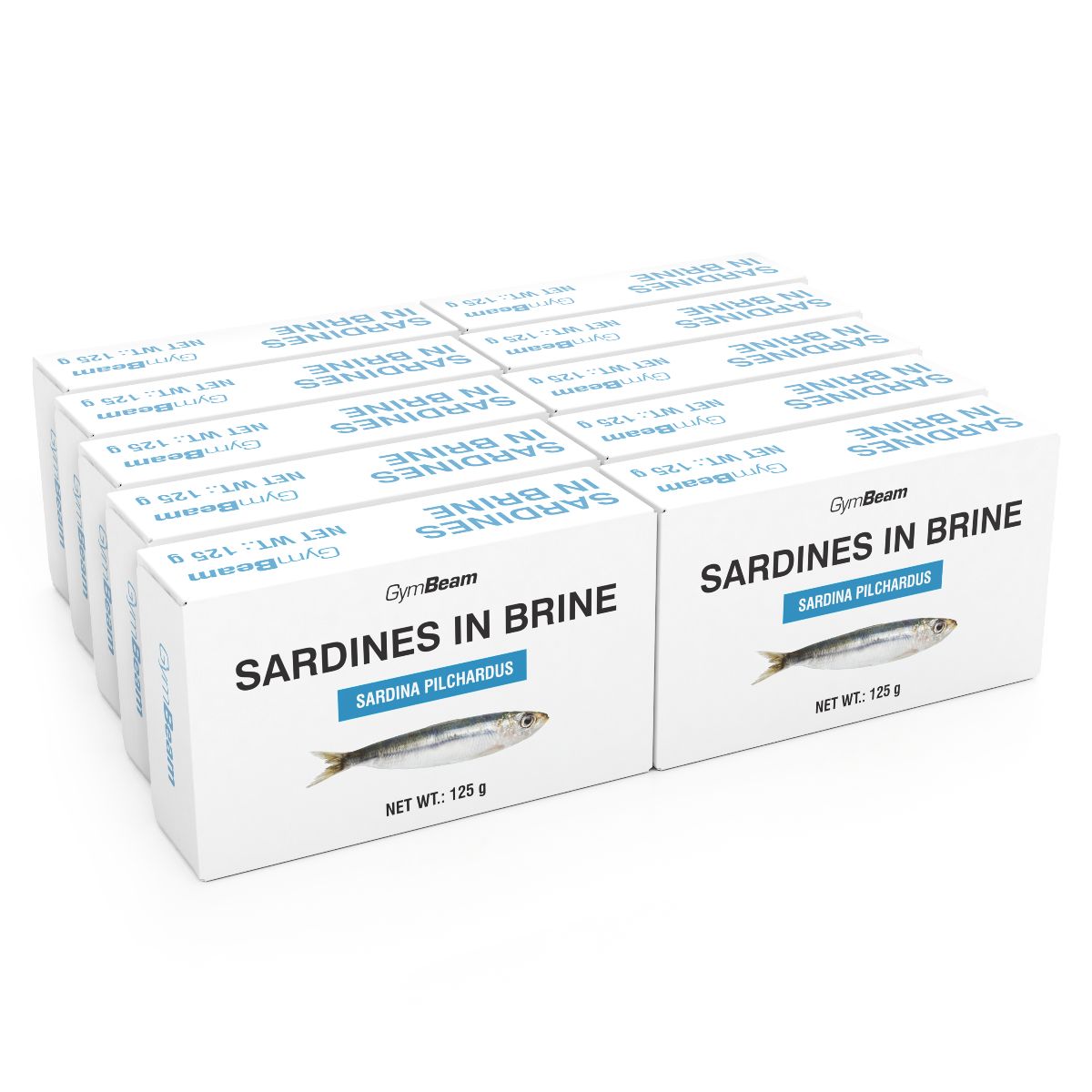 Sardine al naturale ad alto contenuto di proteine e a basso contenuto di grassi