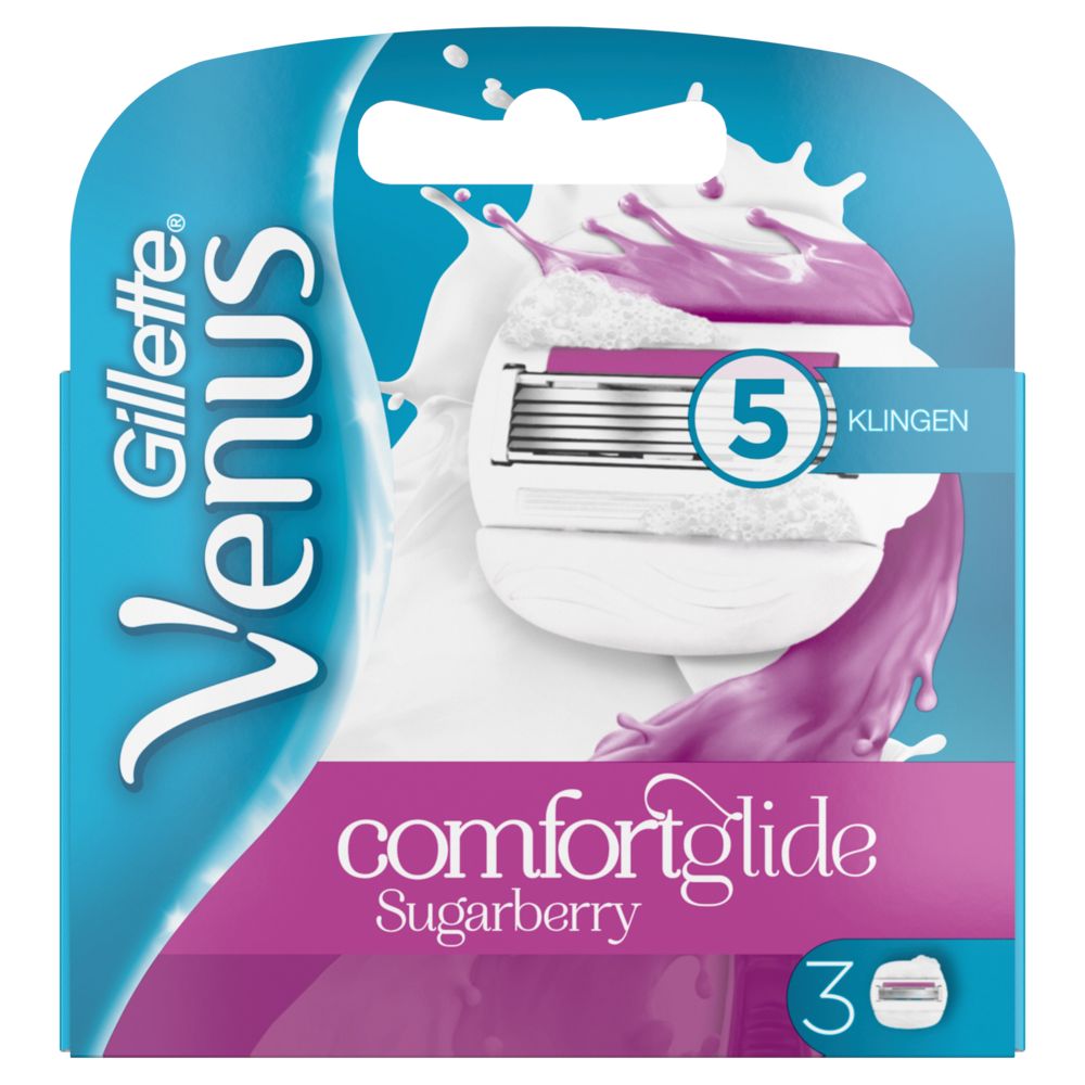 Gillette Venus - Damenrasierklingen "Sugarberry Comfortglide"