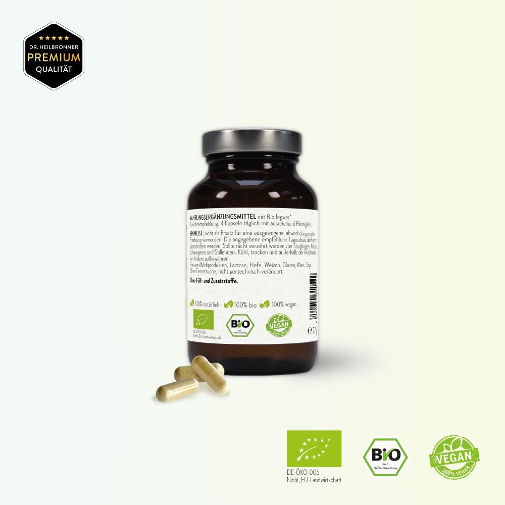 Bio-Ingwer Kapseln