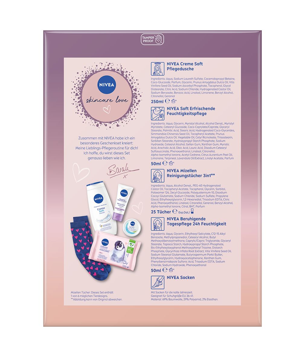 NIVEA Skincare Love Geschenkset