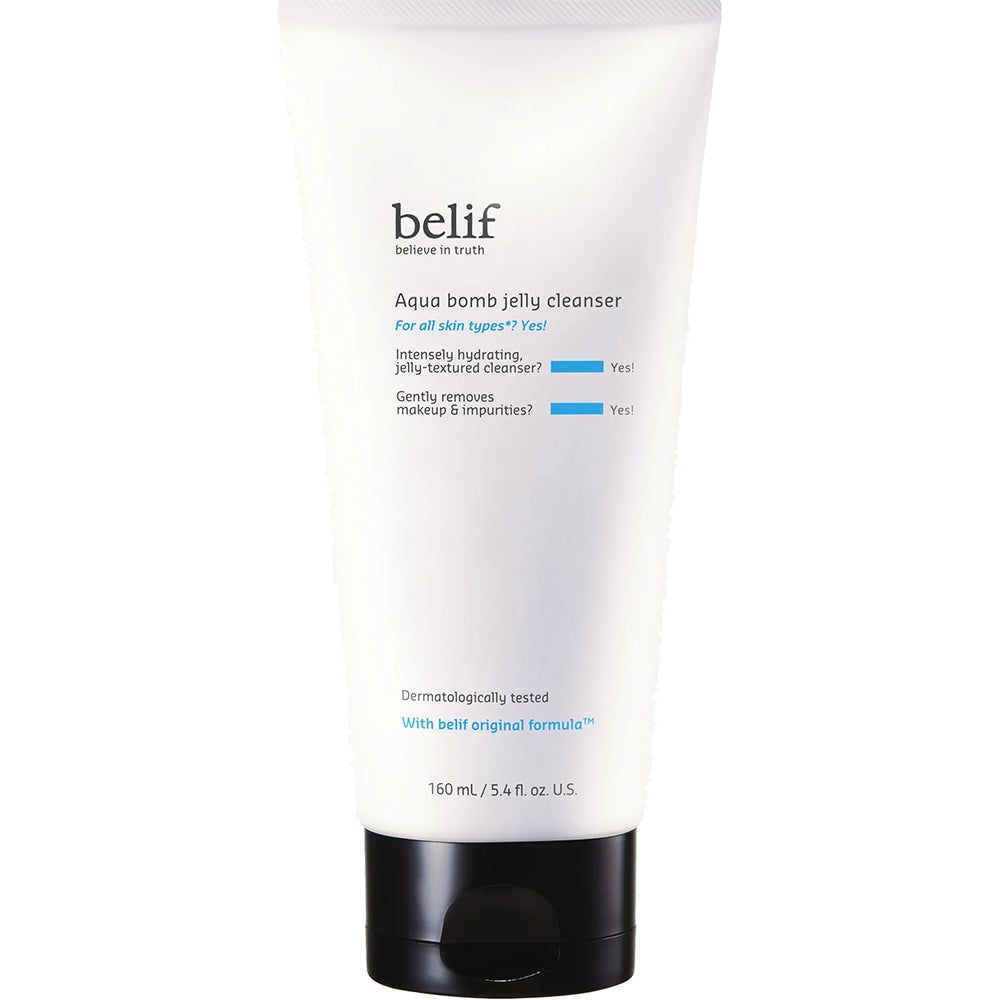 Belif Aqua Bomb Jelly Cleanser – Reinigungsgel mit Aminosäuren und Glycerin 160 ml Waschgel