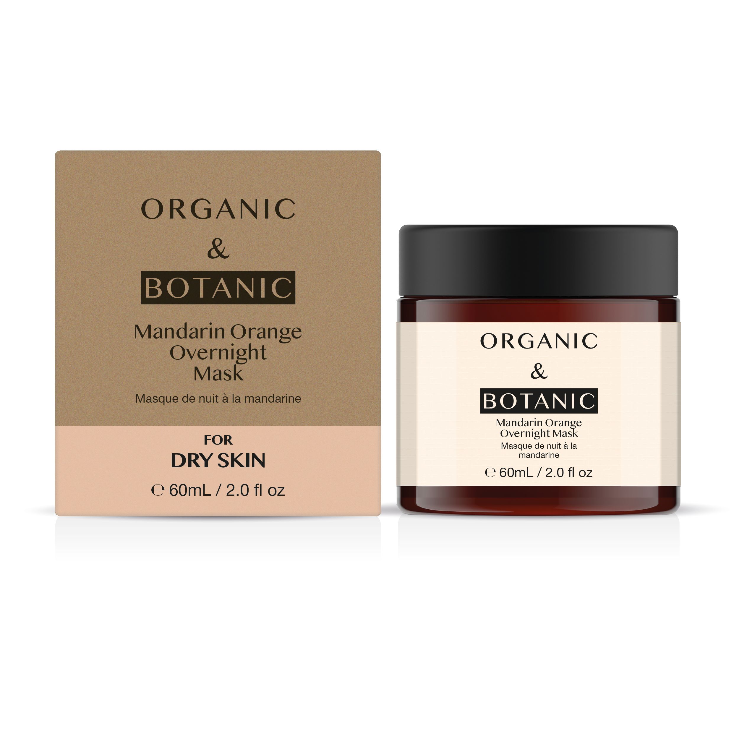 Organic & Botanic Mandarin Orange Overnight Mask 60 ml