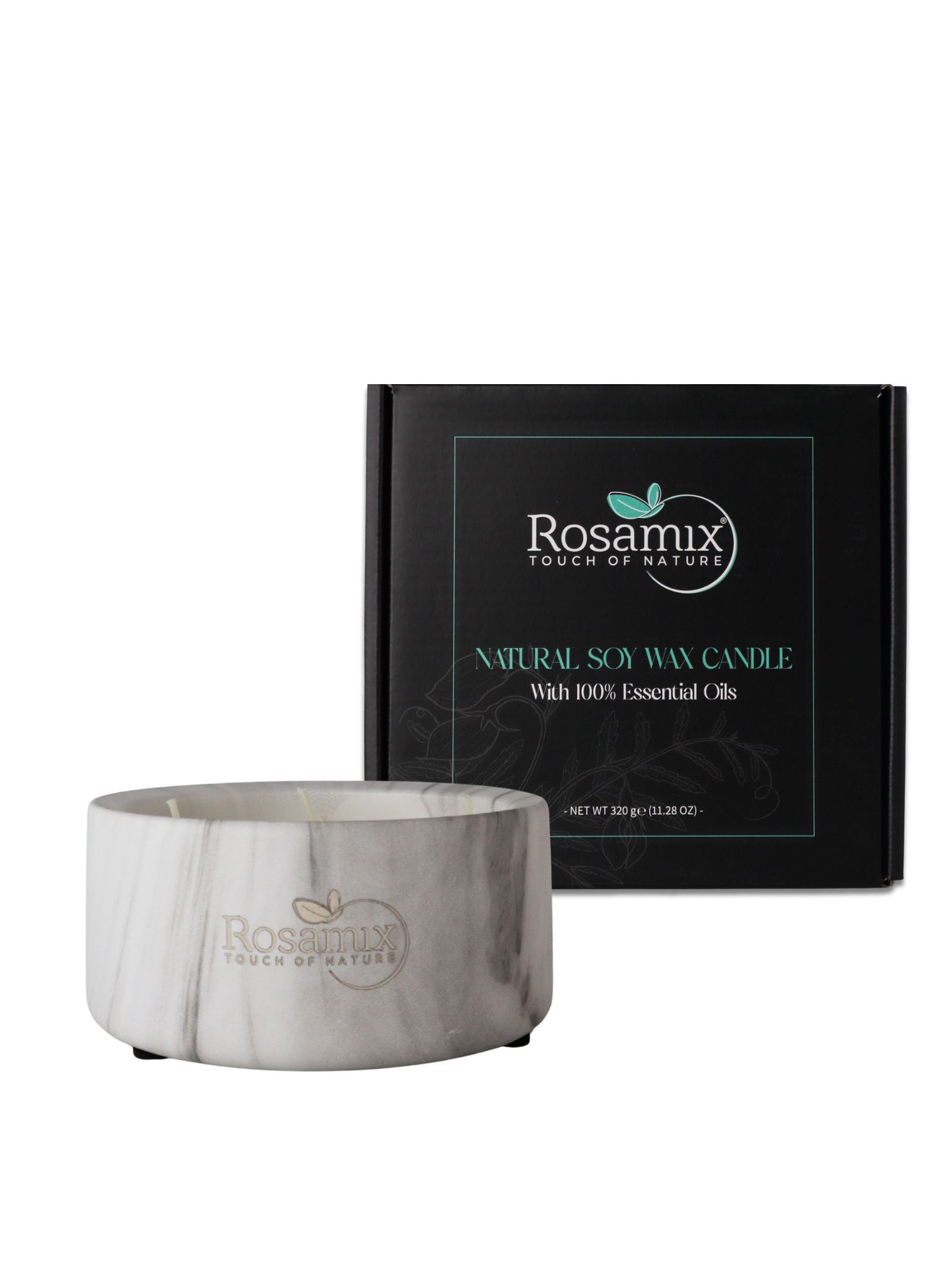 ROSAMIX Energising Sojawachskerzen