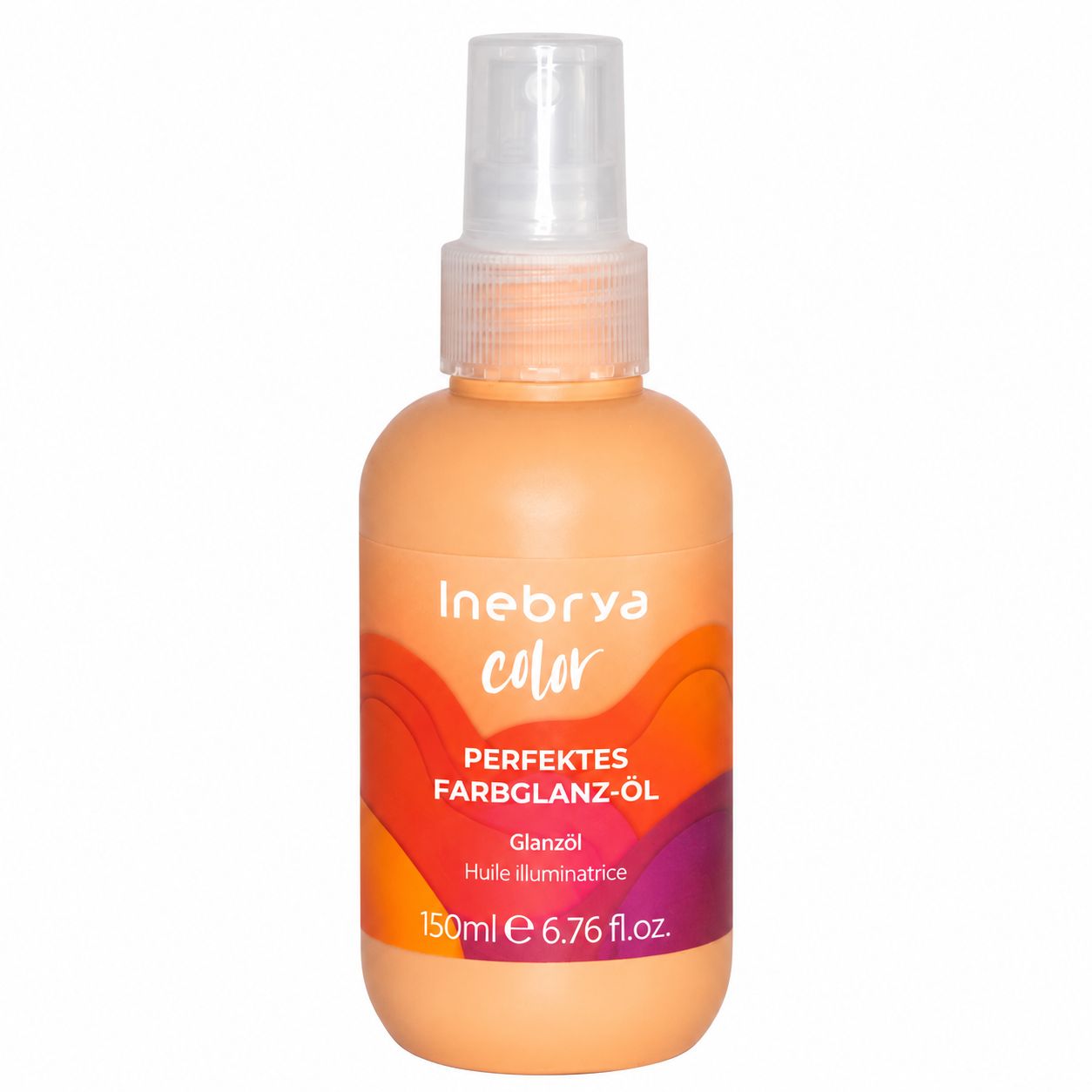 Inebrya Color Glanzöl 150ml Sprühflasche.