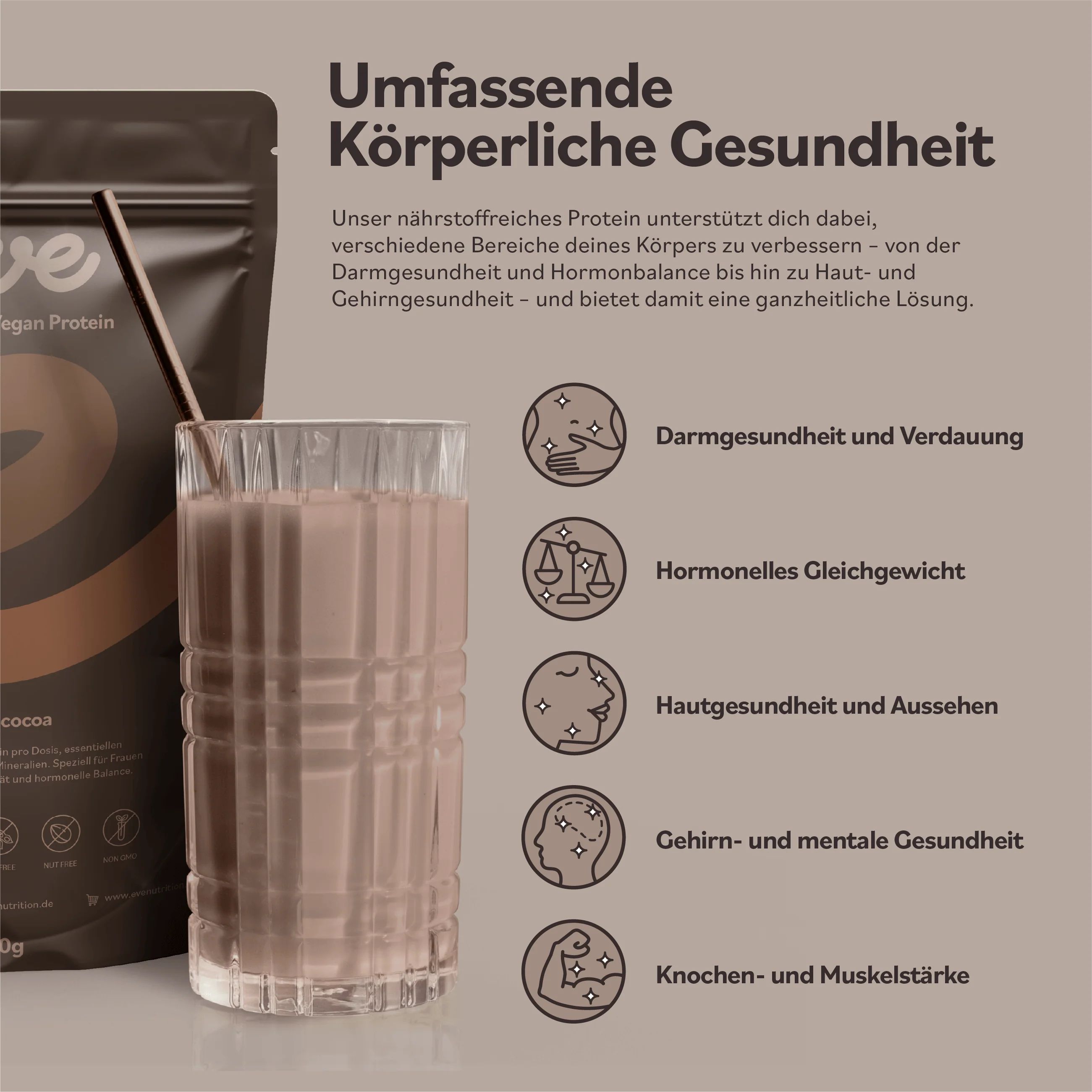 Eve Divine Cocoa Protein (vegan)