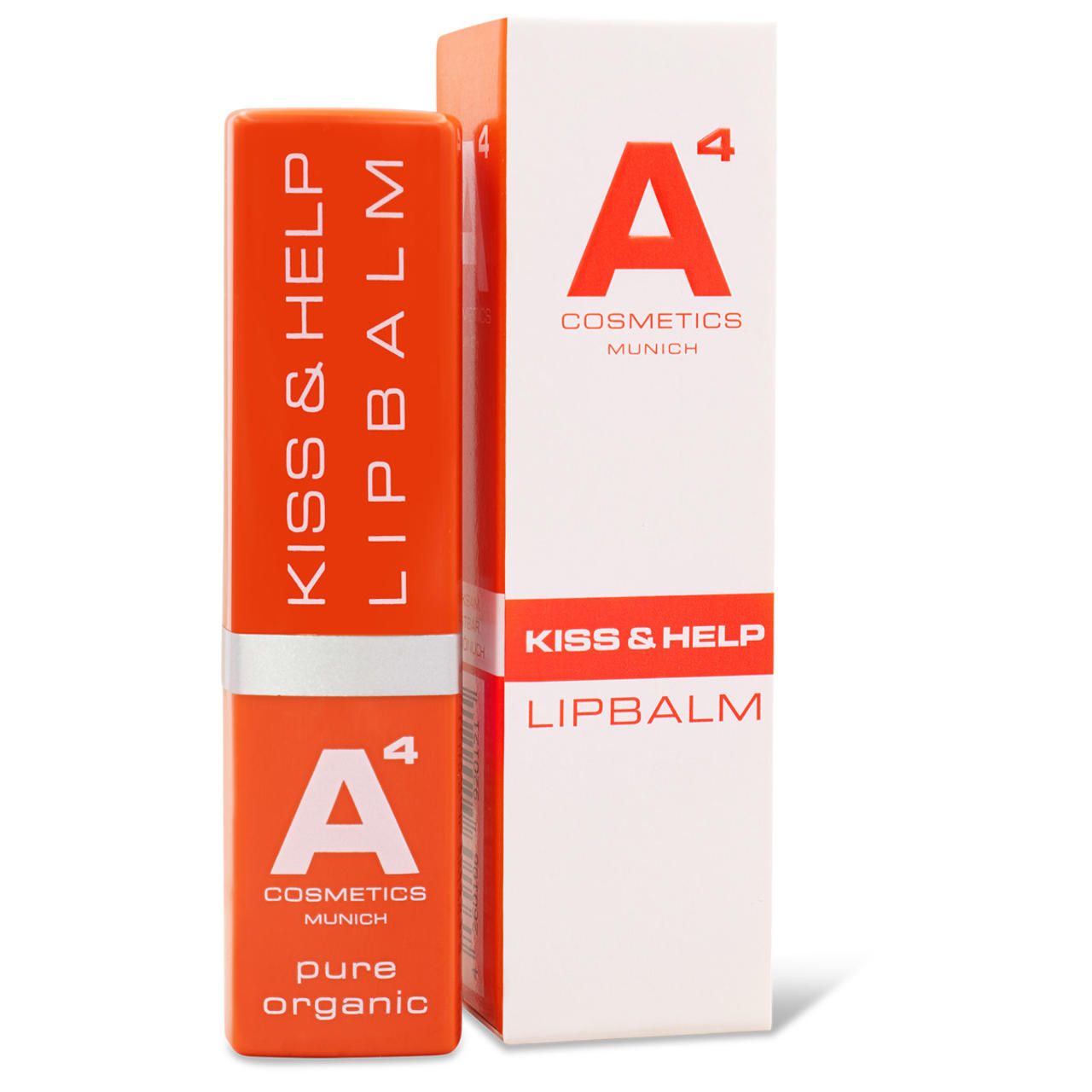 A4 Cosmetics, Kiss & Help Lipbalm