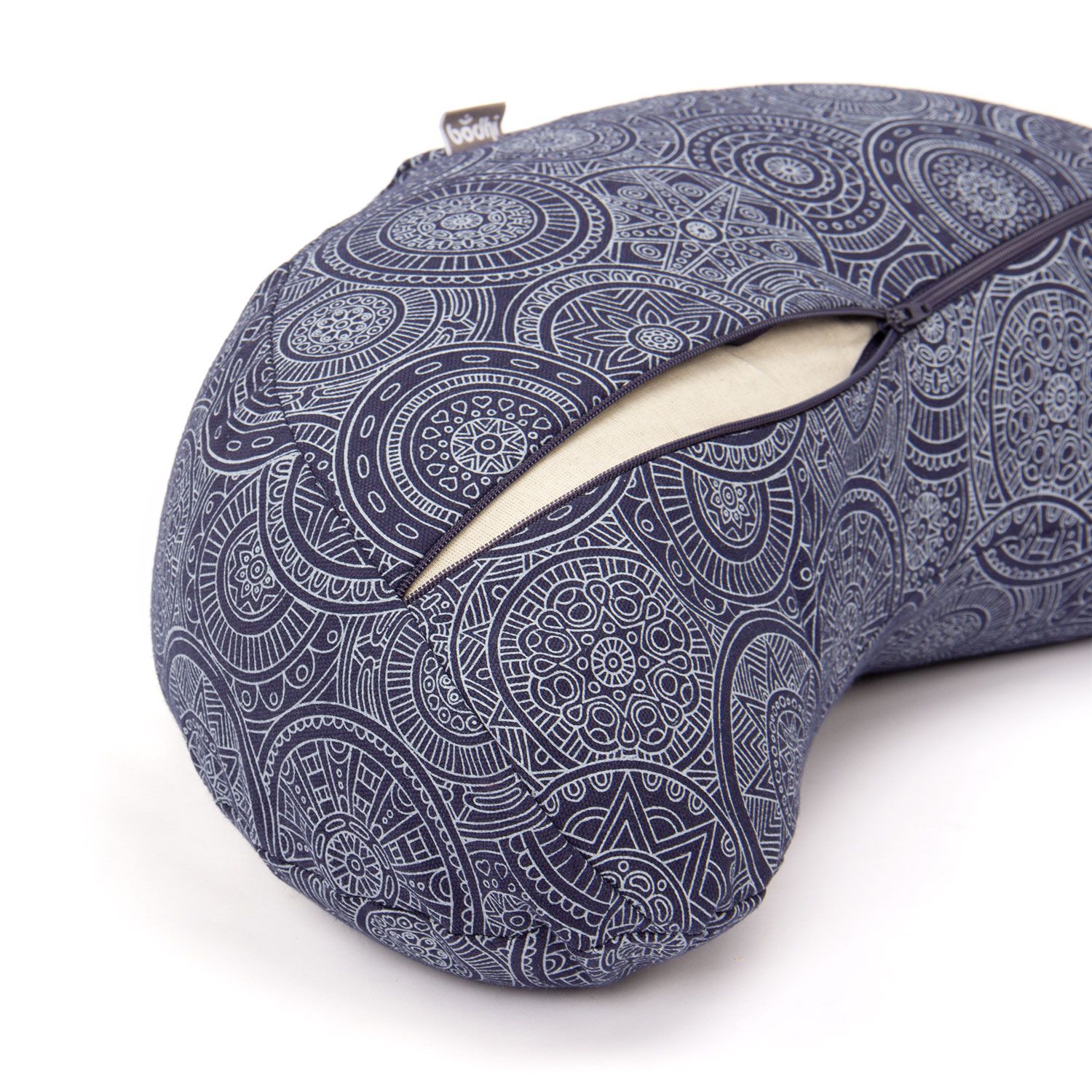 bodhi Maharaja Collection: Gemusterter Yogi Mond Mandala