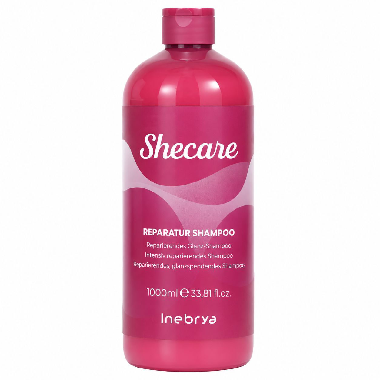 Flasche Inebrya Shecare Reparatur Shampoo, 1000ml.