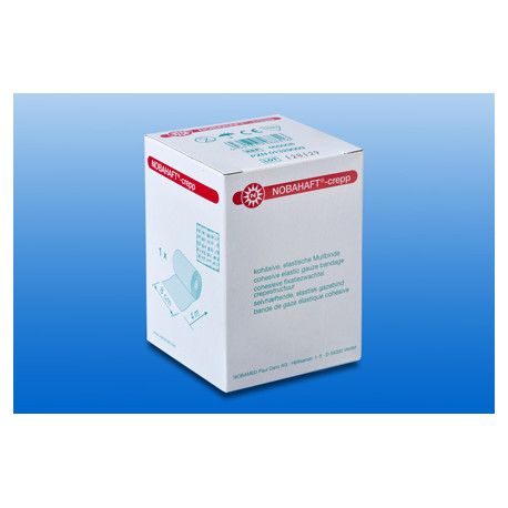 Nobahaft Crepp kohäsive Mullbinde 10 cmx20 m 1 St Binden