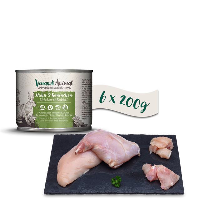 Venandi Animal - Huhn & Kaninchen
