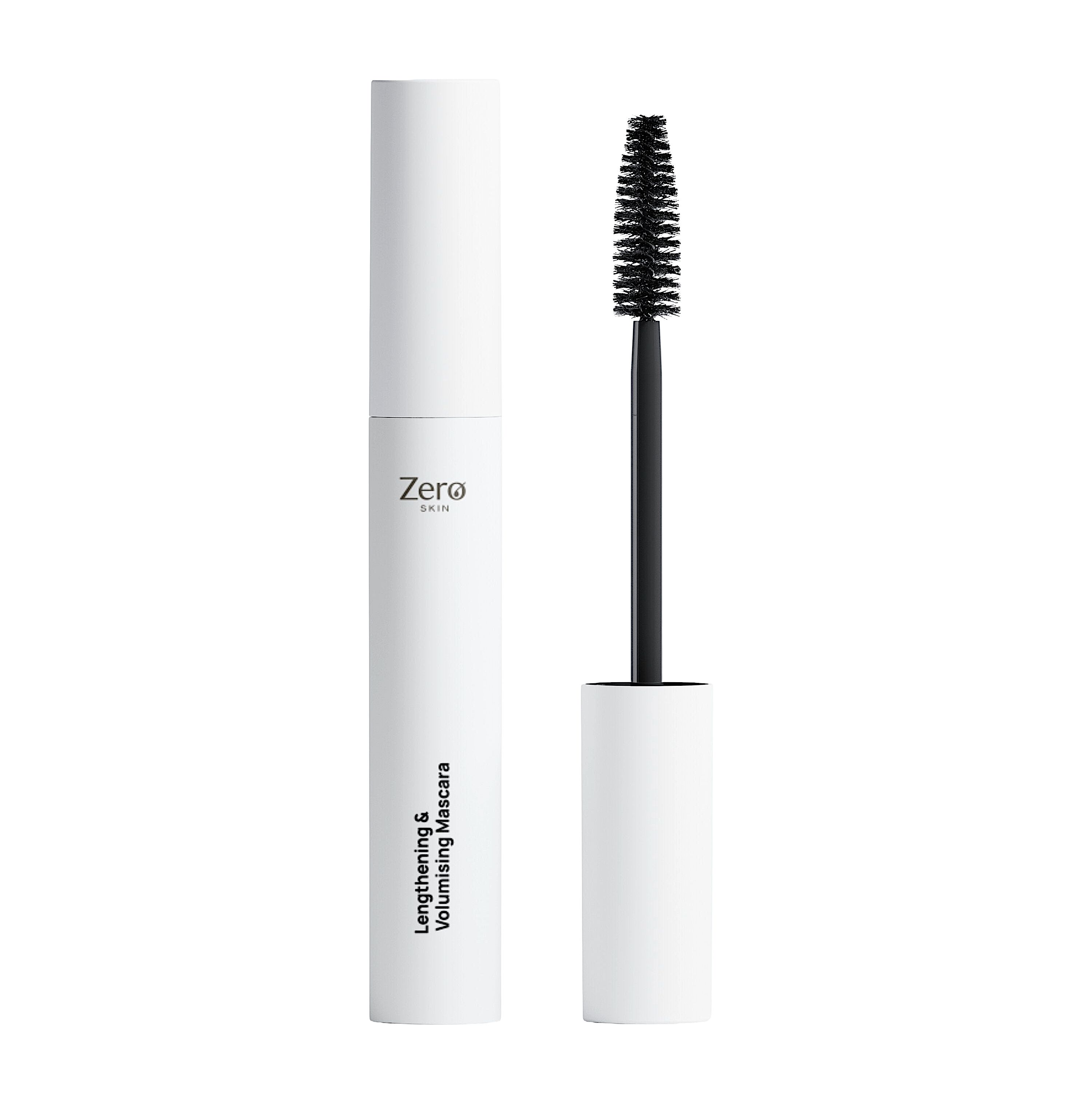 Zero Skin Lengthening & Volumizing Mascara, stärkt und pflegt die Wimpern mit Peptiden 6 ml Mascara