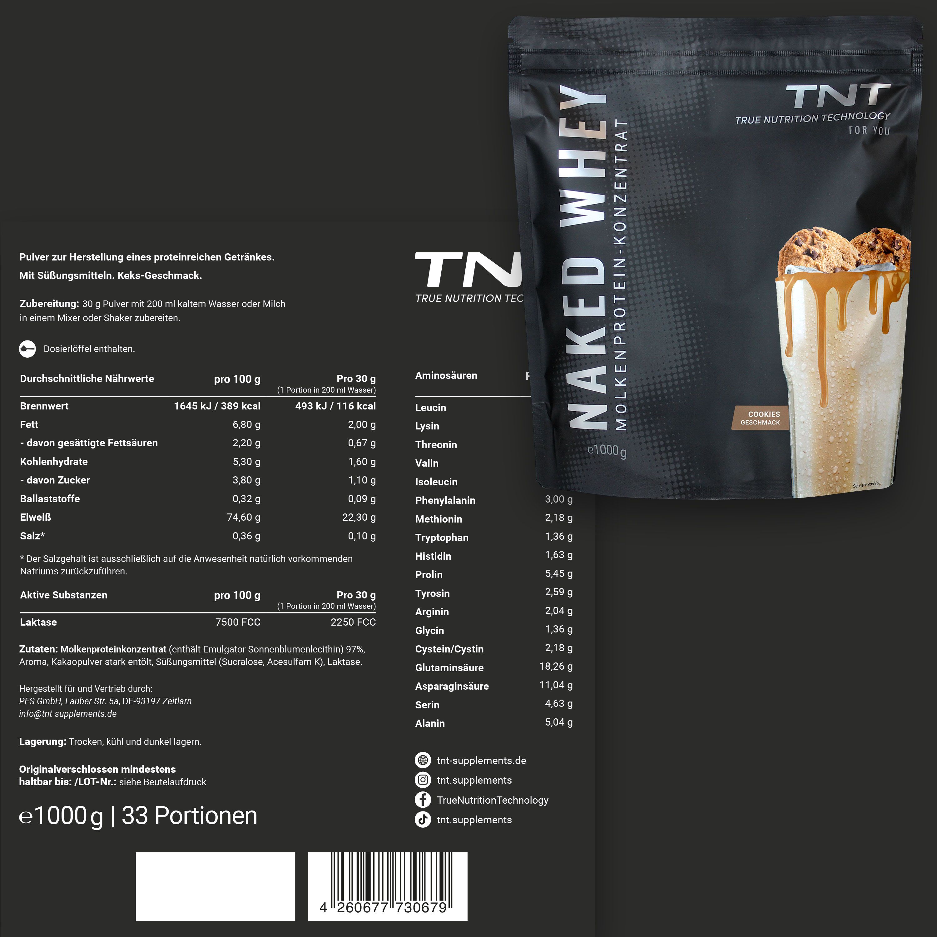 TNT Naked Whey Protein