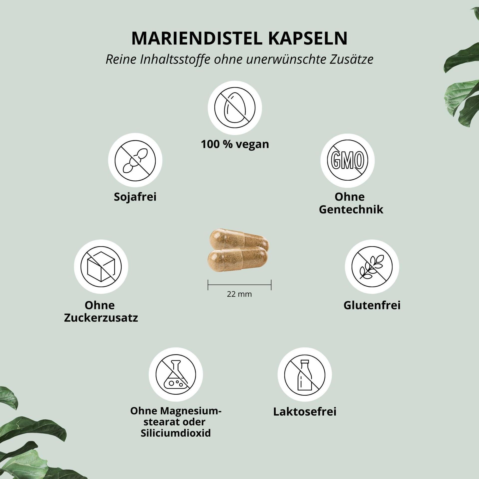 Nutri+ Mariendistel Kapseln mit Artischocke + Löwenzahn 60 St