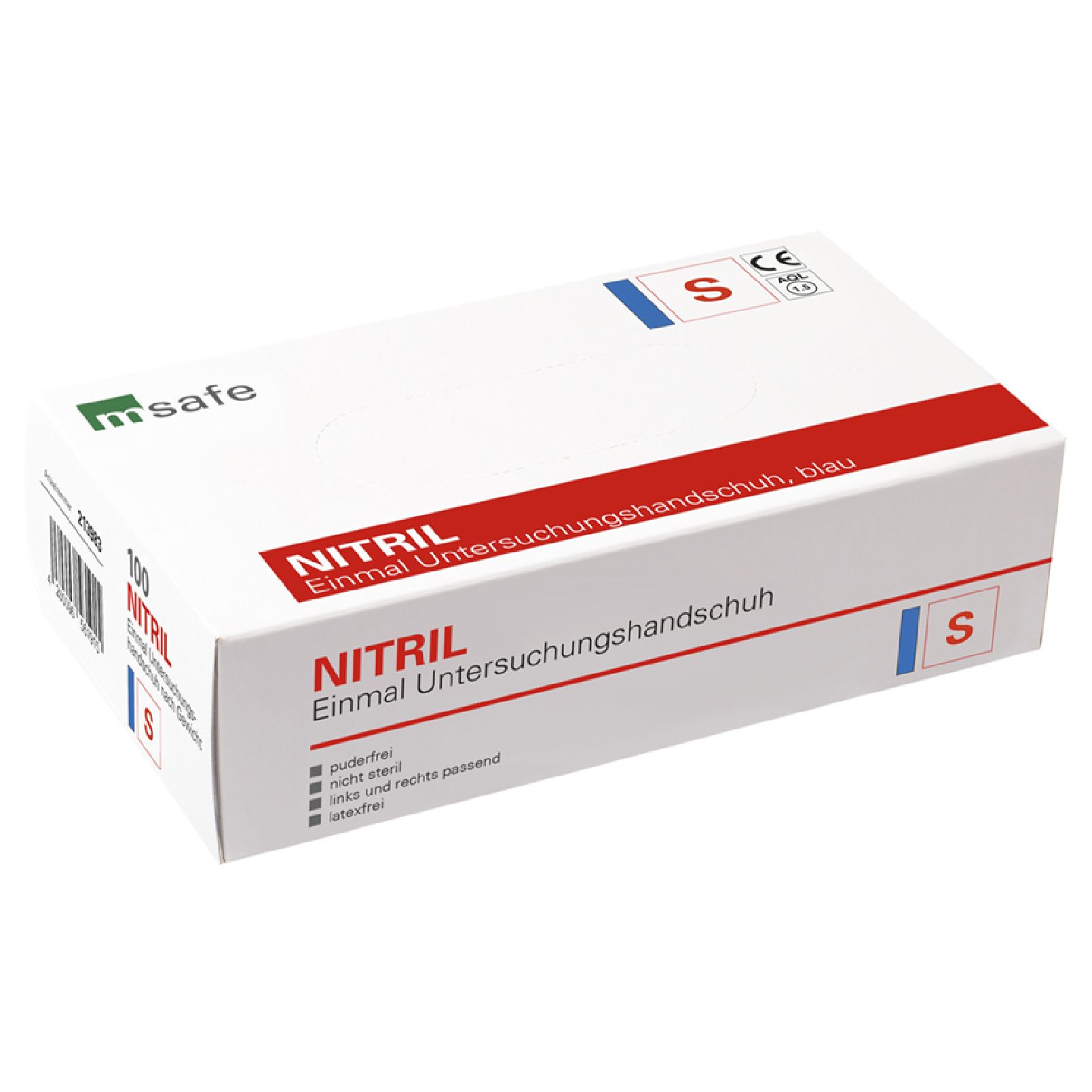 msafe Nitril Einmal Untersuchungshandschuhe 100 St