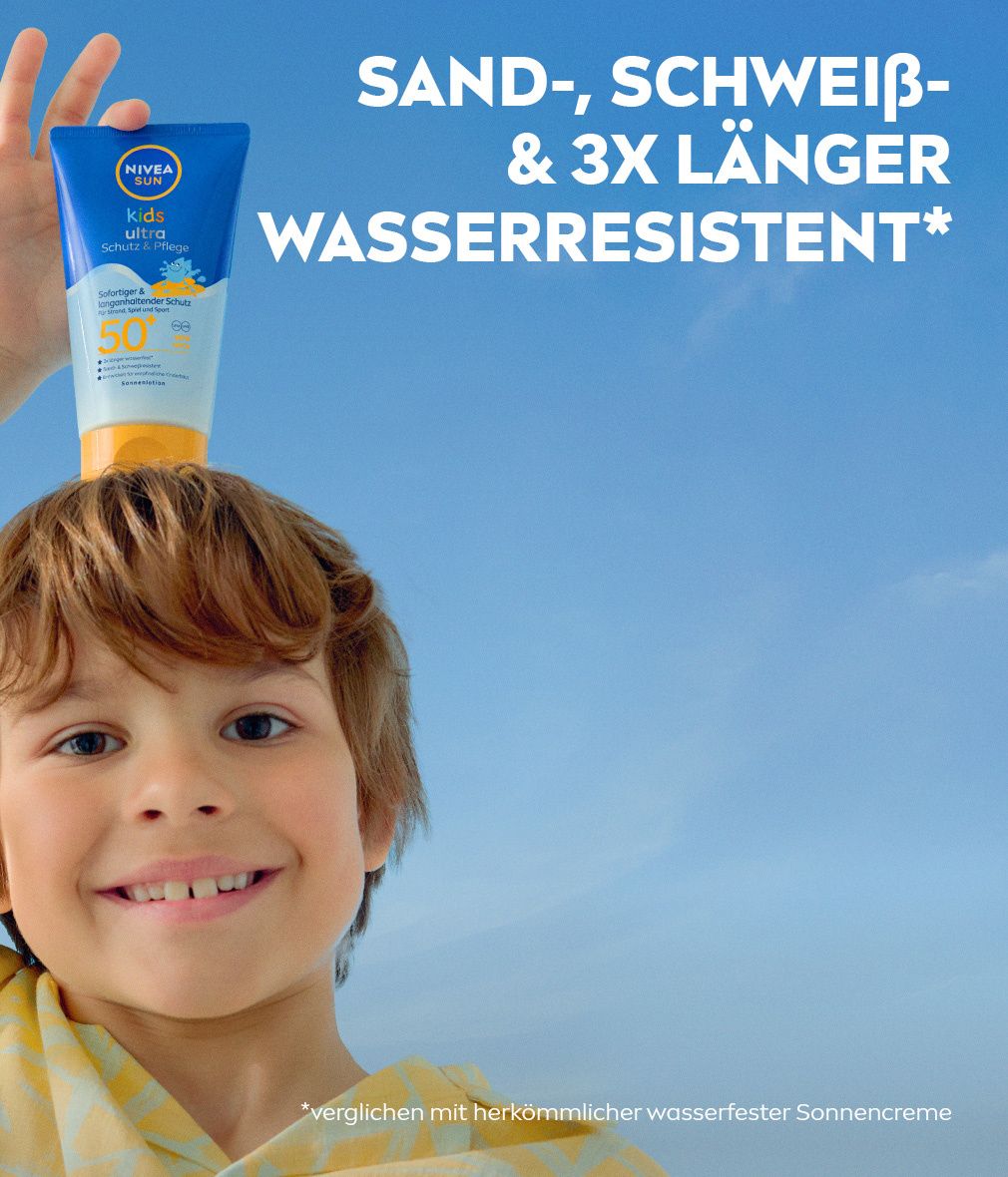 NIVEA SUN Kids Ultra Schutz & Pflege Sonnenlotion LSF 50+