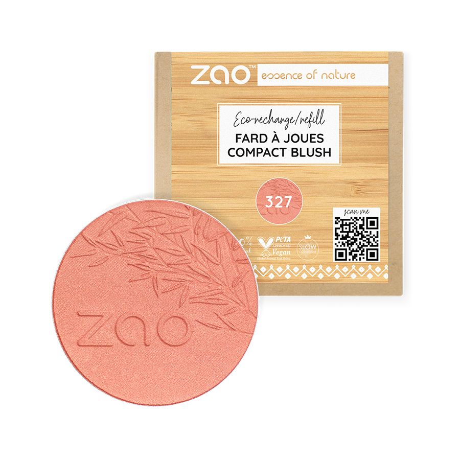ZAO Make-up Ricarica Fard compatto Rosa corallo
