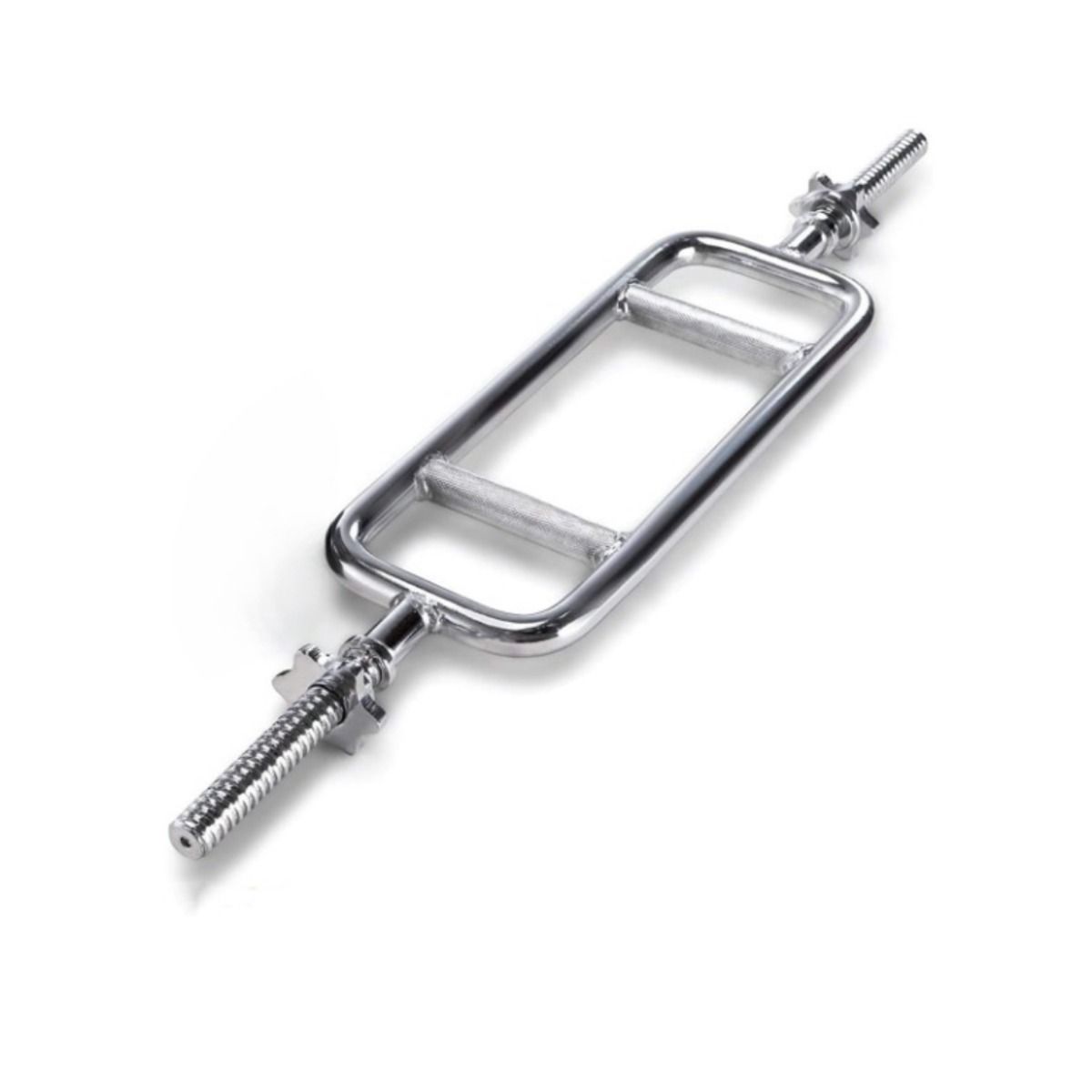 FFitness Asta per tricipiti 86 cm con chiusura a stella bilanciere corto tricep bar FF