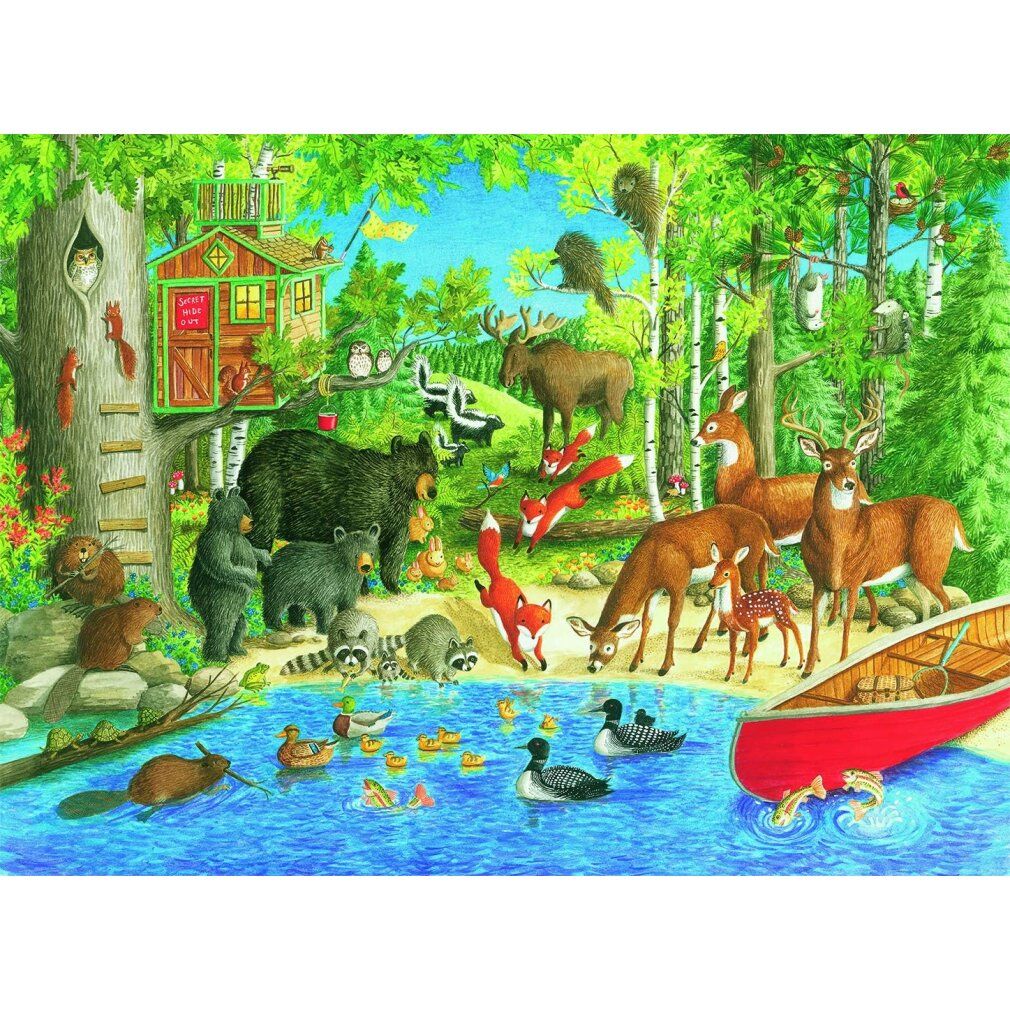 ravensburger Puzzle Waldfreunde xxl 200 Teile