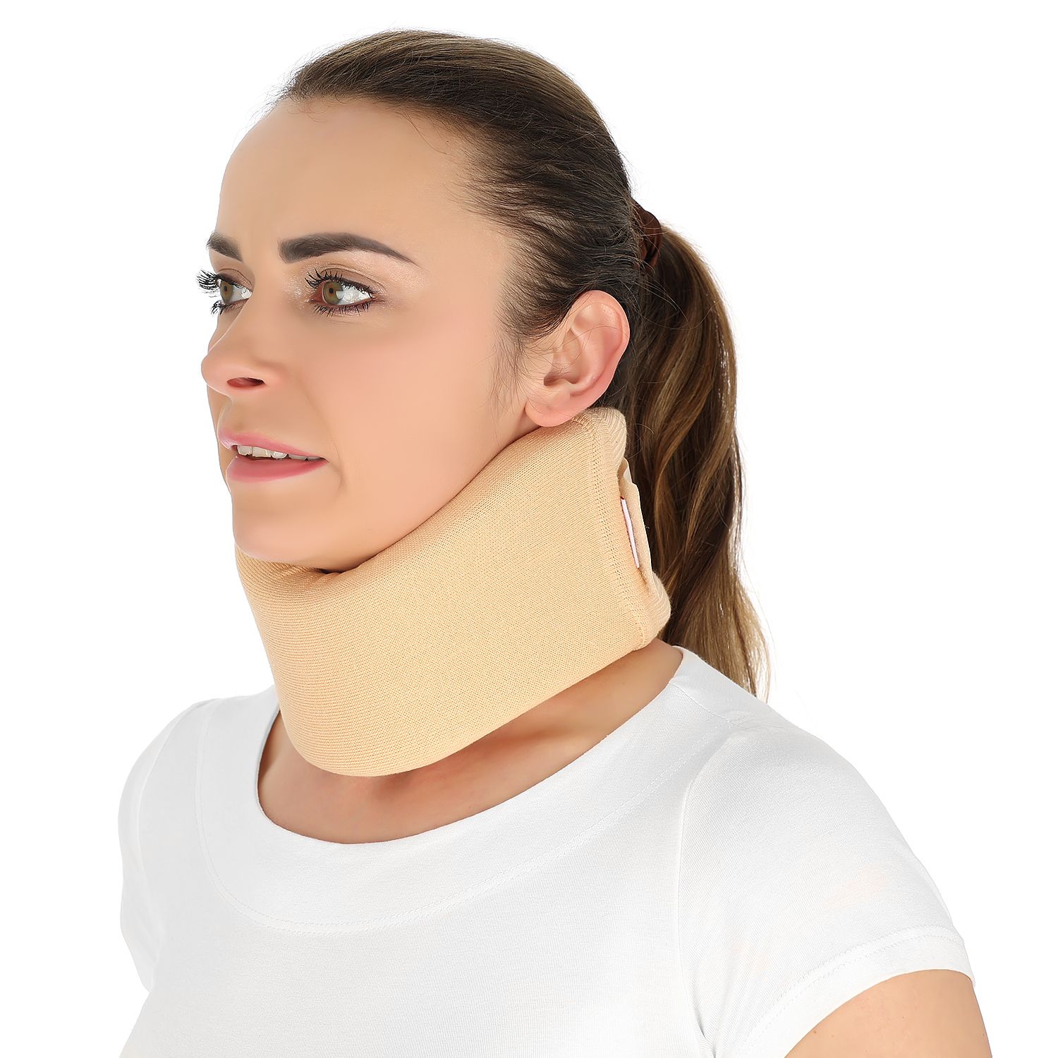 Orthopädische Halskrause – Weiche Nackenstütze zur Stabilisierung