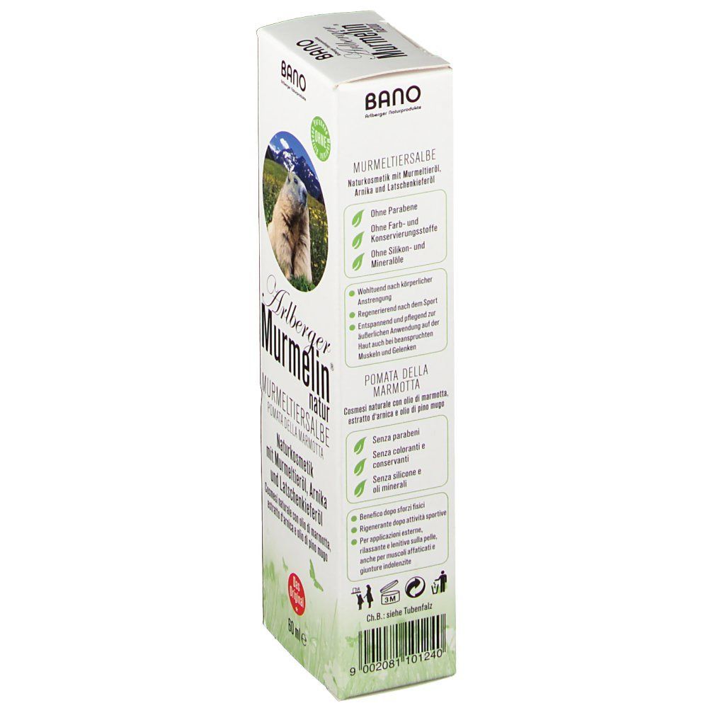 Arlberger Murmelin® natur Murmeltiersalbe