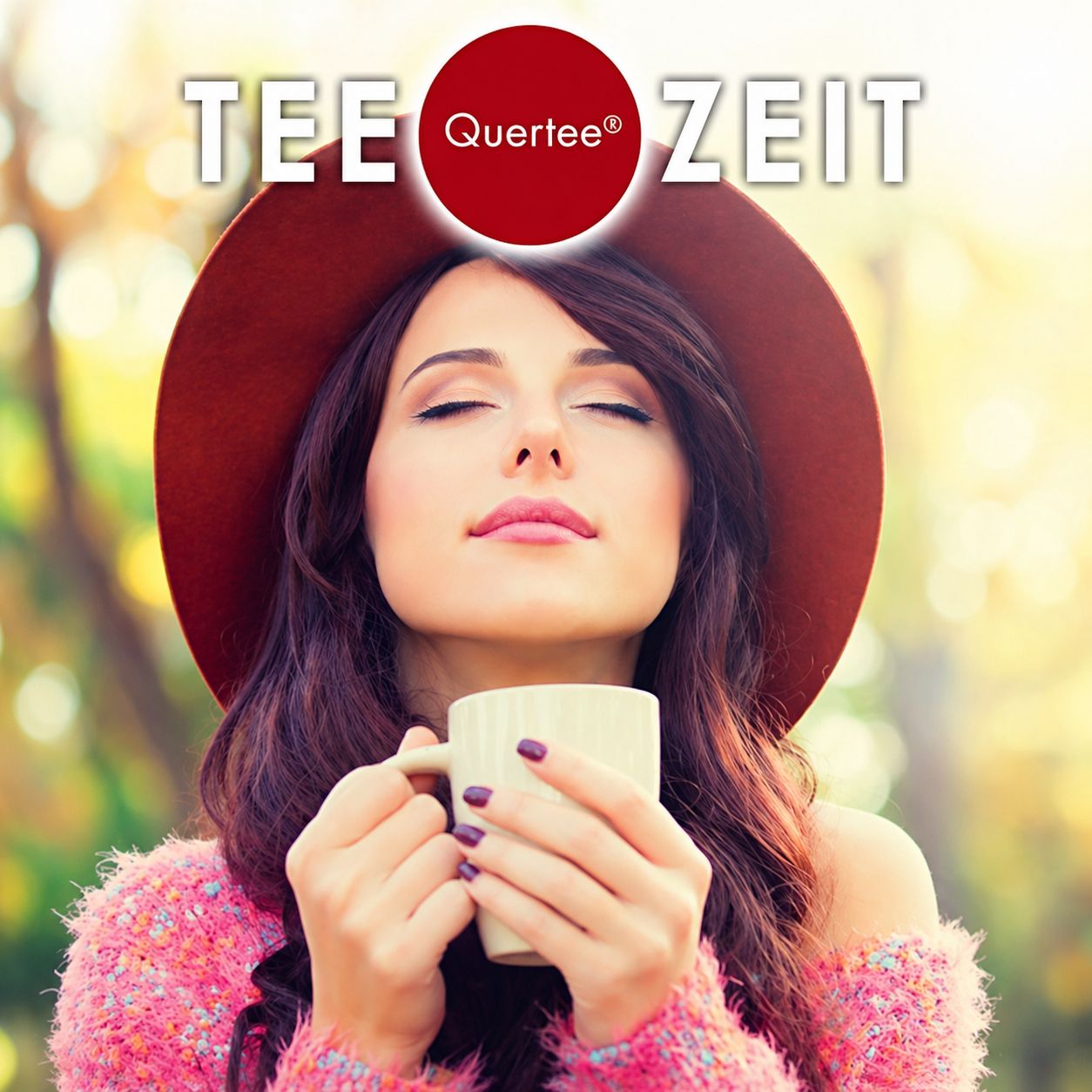 Quertee® - Weihnachtstee „Fröhliche Weihnachten“ – Früchtetee mit Apfel, Mandel & Zimt Geschmack