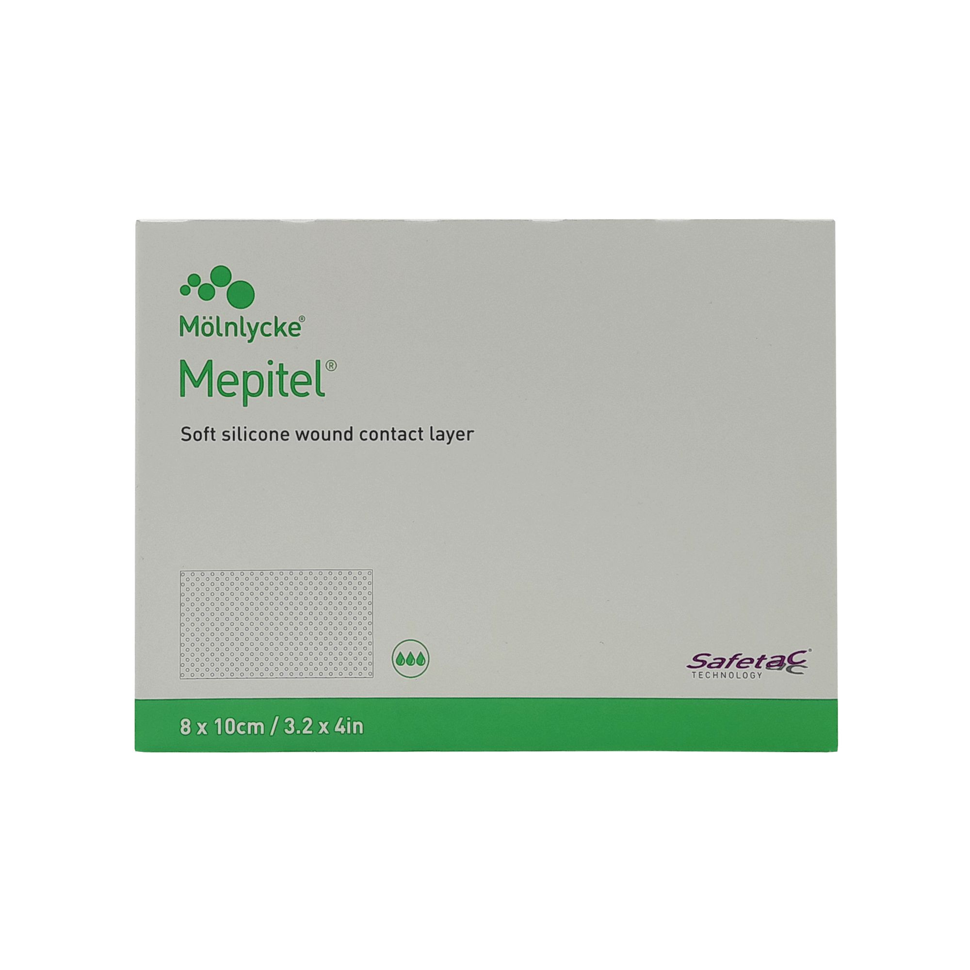 Mepitel Silikon Netzverband 8x10cm steril