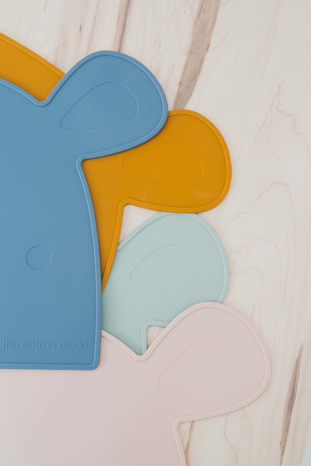 the cotton cloud Platzset aus Silikon Blush