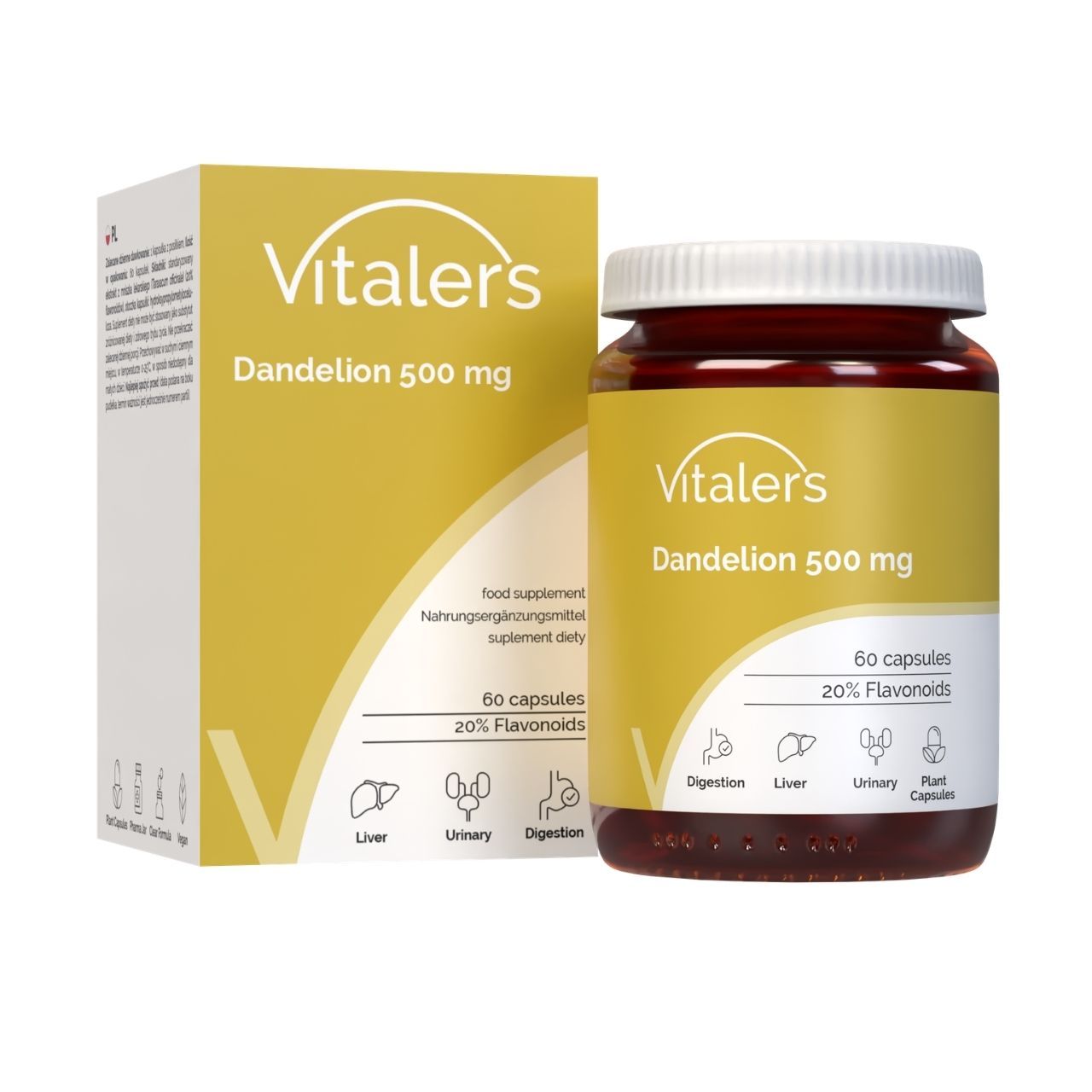 Vitaler’s Löwenzahn 500 mg 60 St Kapseln