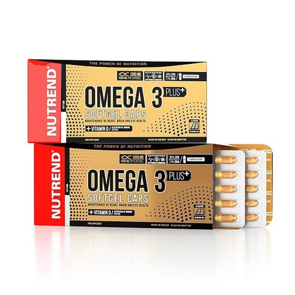 Nutrend Omega 3 Plus Softgel Kapseln