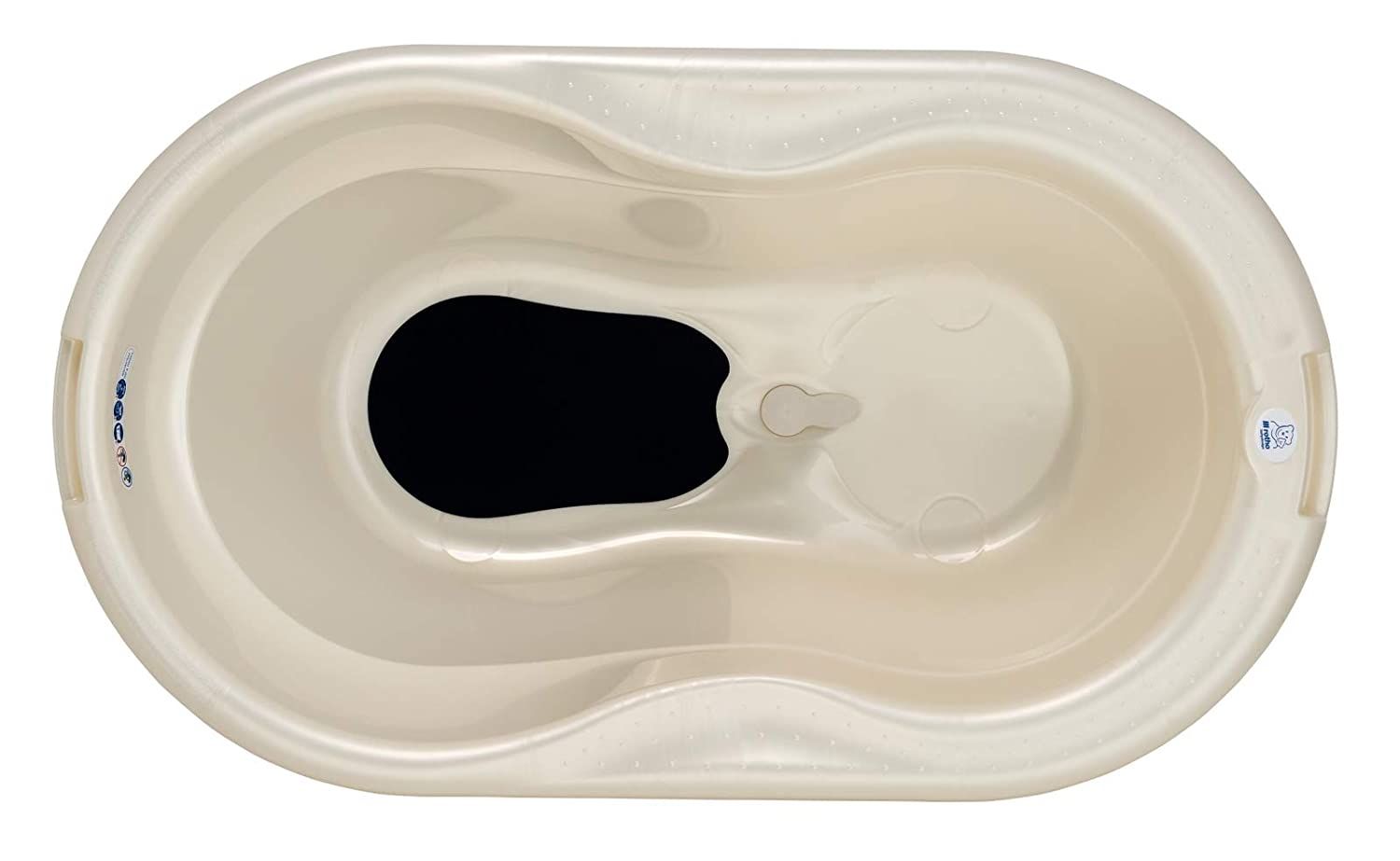 Rotho Babydesign Komplett-Badeset mit Wanne und Klapp-Ständer, 0-12 Monate, Max 25kg