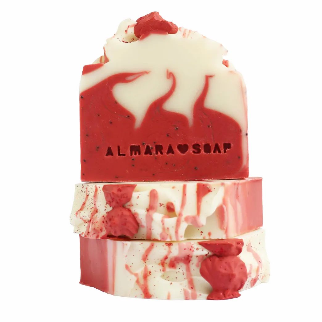 Almara Soap sapone mani Strawberry and cream