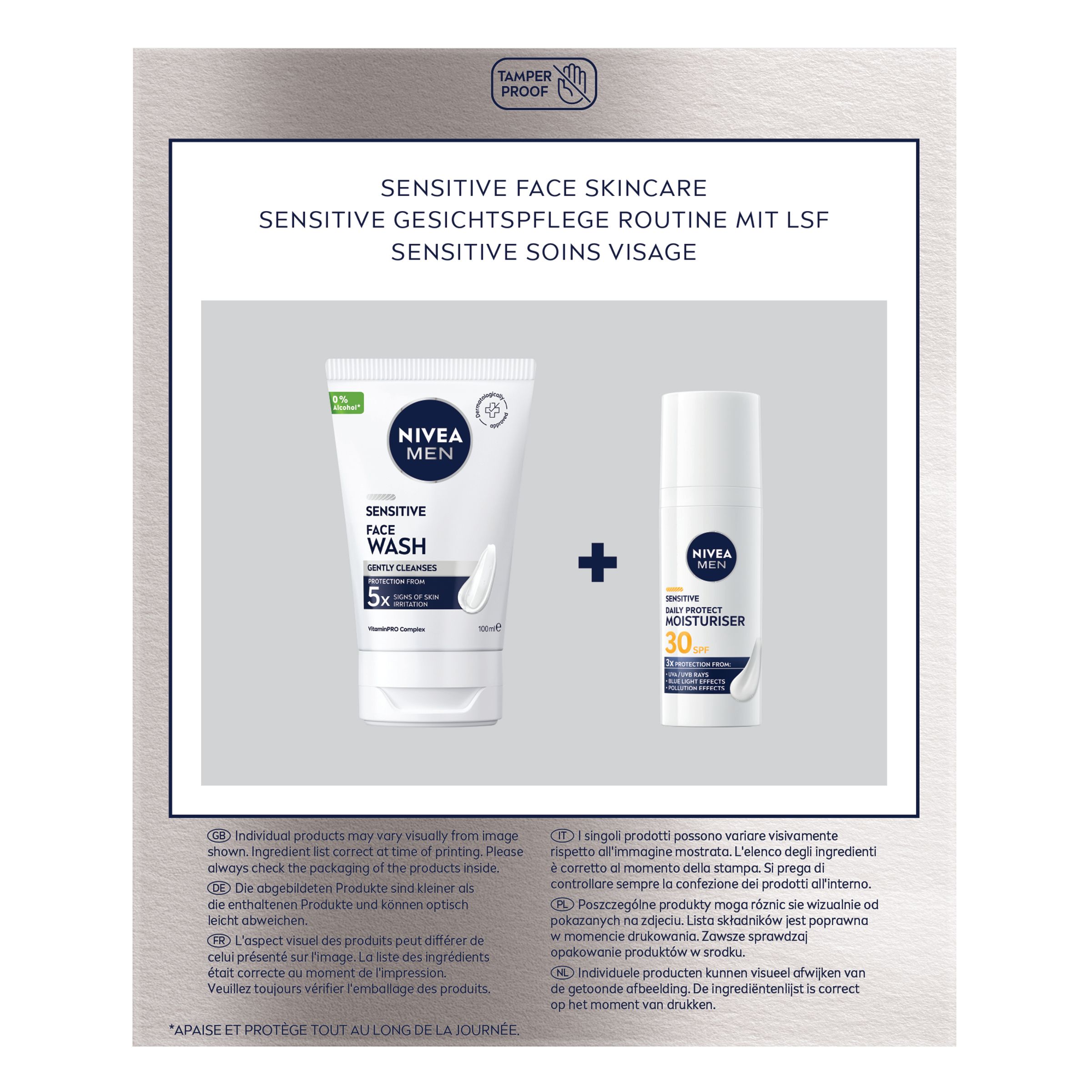 NIVEA MEN Sensitive Gesichtspflege