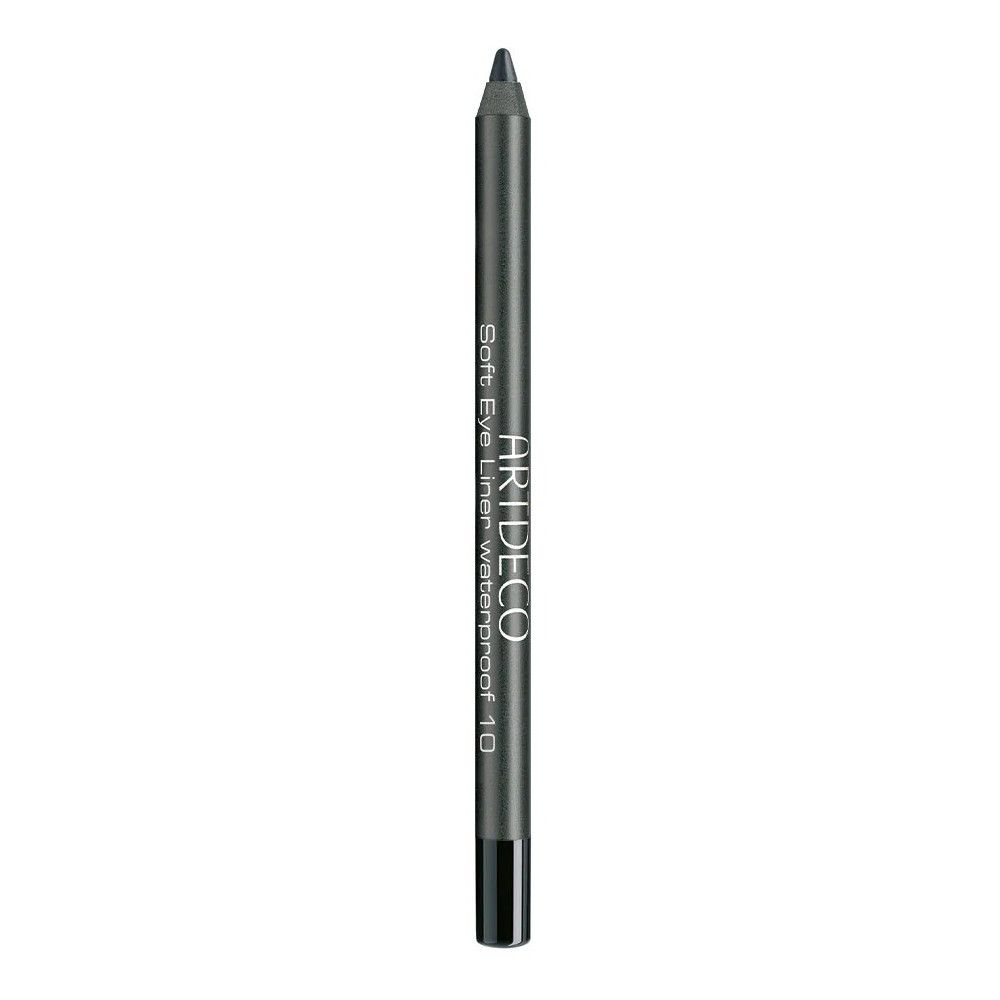 Kajalstift, schwarz. Text: Artdeco Soft Eye Liner Waterproof 10.