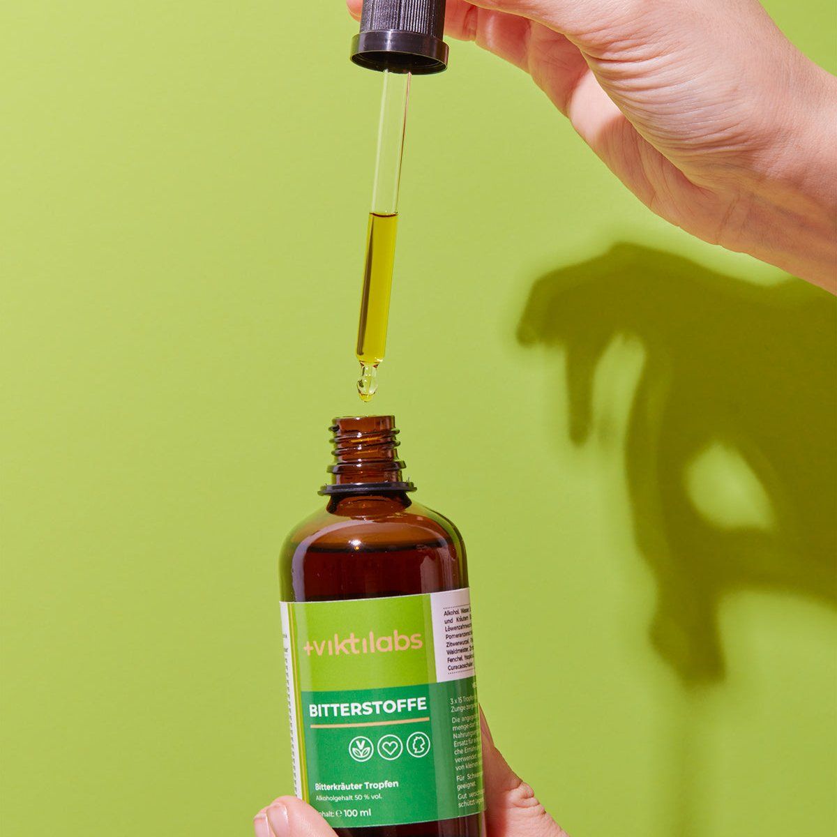 Viktilabs Bitterstoffe Tropfen: Aus Pflanzen- und Kräuterextrakten