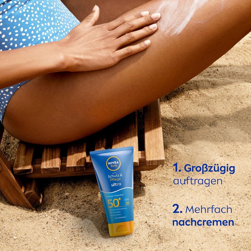NIVEA SUN Schutz & Pflege Ultra Sonnenlotion LSF 50+ Ultra