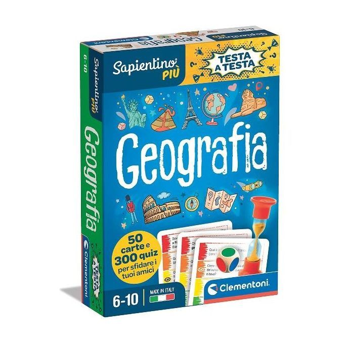 Clementoni Sapientino Più 16441 gioco da tavolo Carta da gioco Quiz