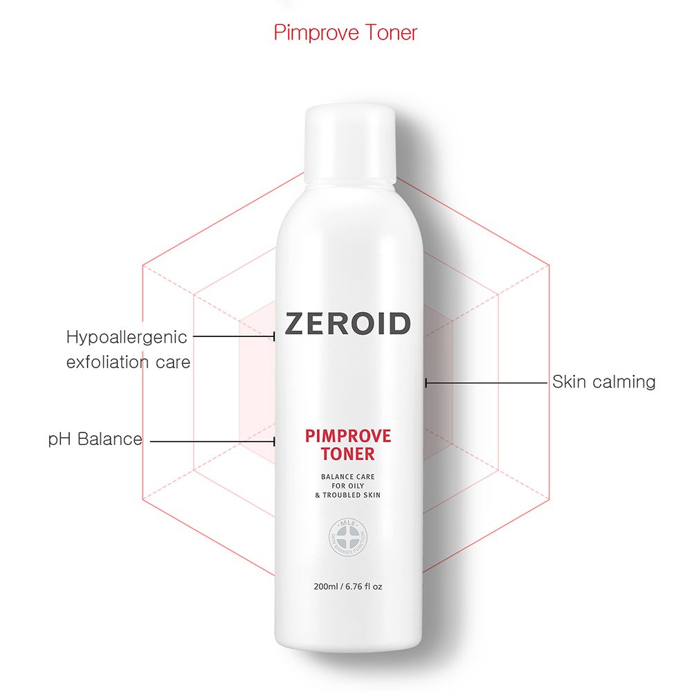 ZEROID Pimprove Toner Face Toner
